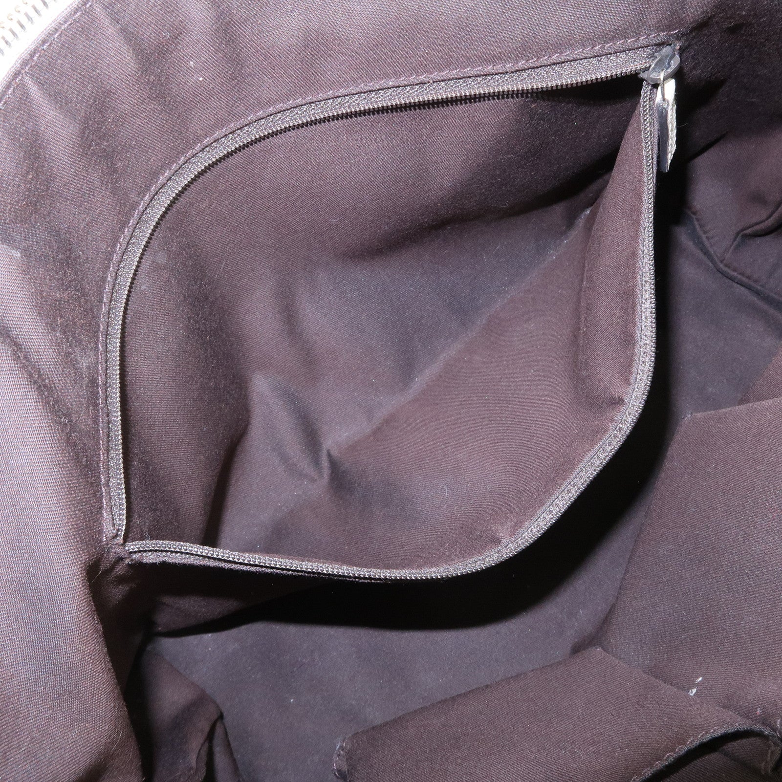 GUCCI Abbey GG Canvas Leather Tote Bag Shoulder Bag Brown 141470