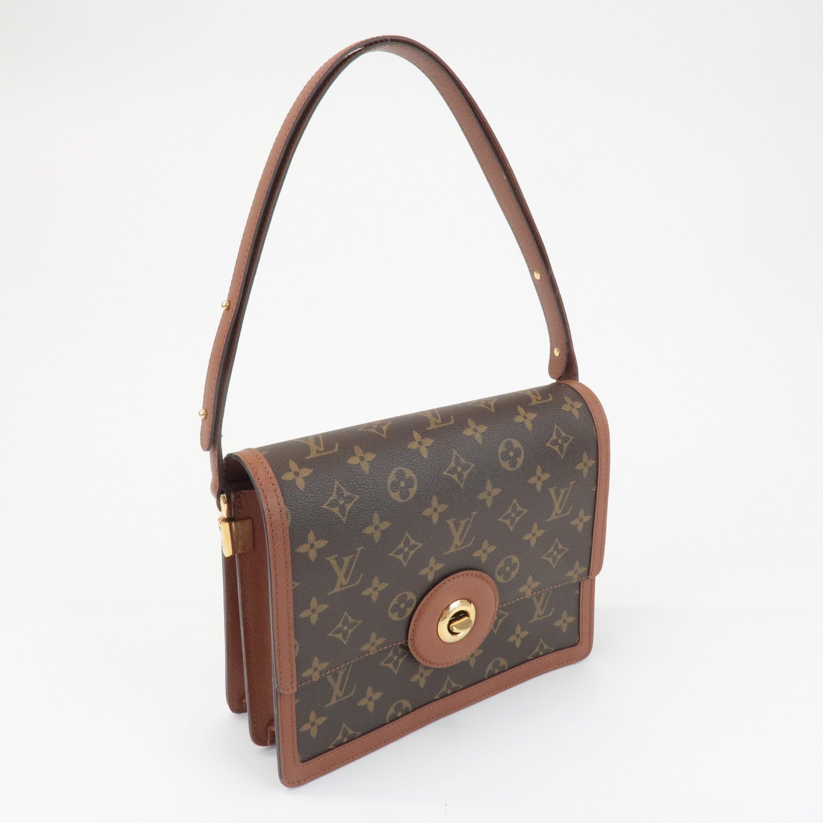 Louis Vuitton Monogram Canvas Leather Raspail Shoulder Bag M51372