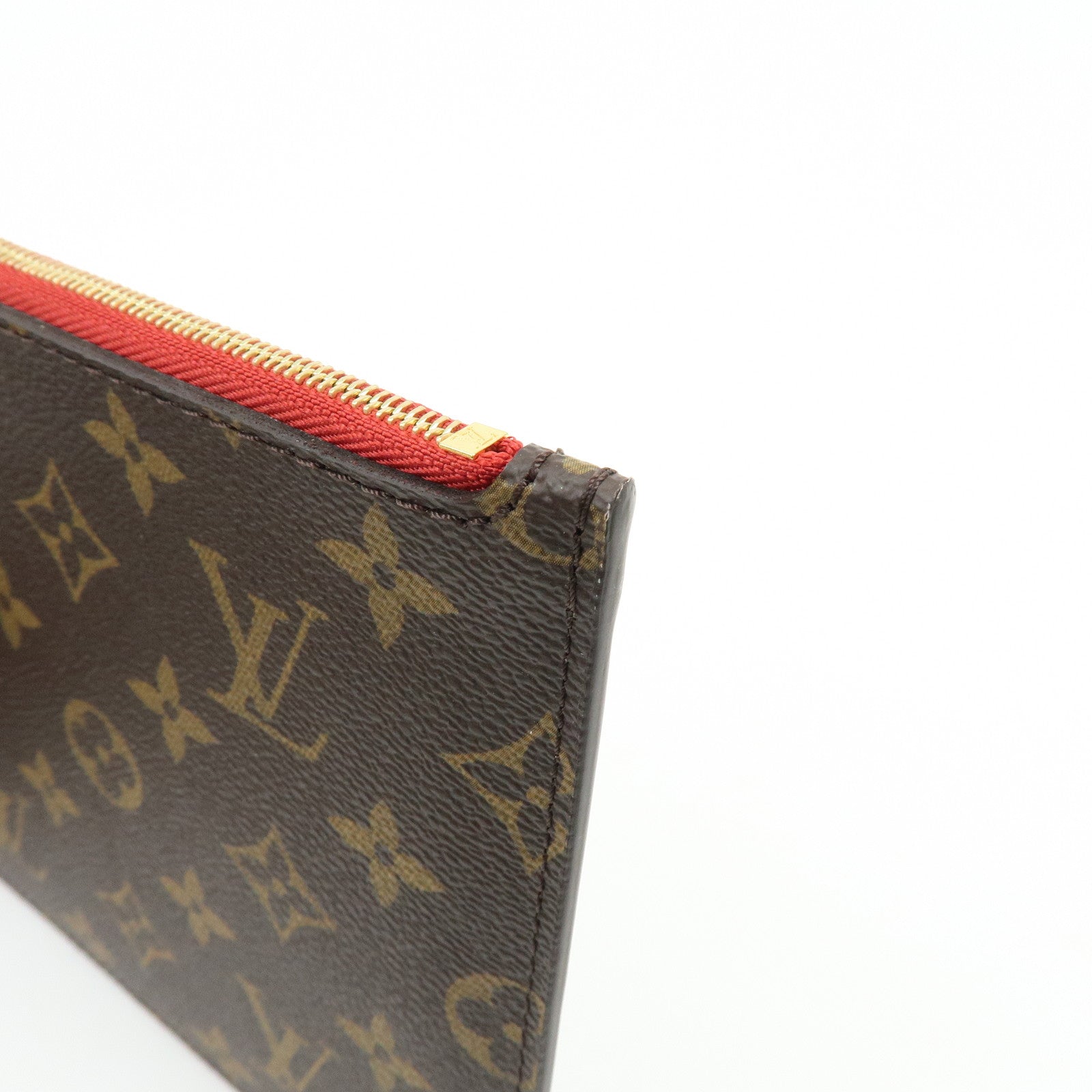Louis Vuitton Monogram Canvas Leather Pouch for Neverfull MM M41177