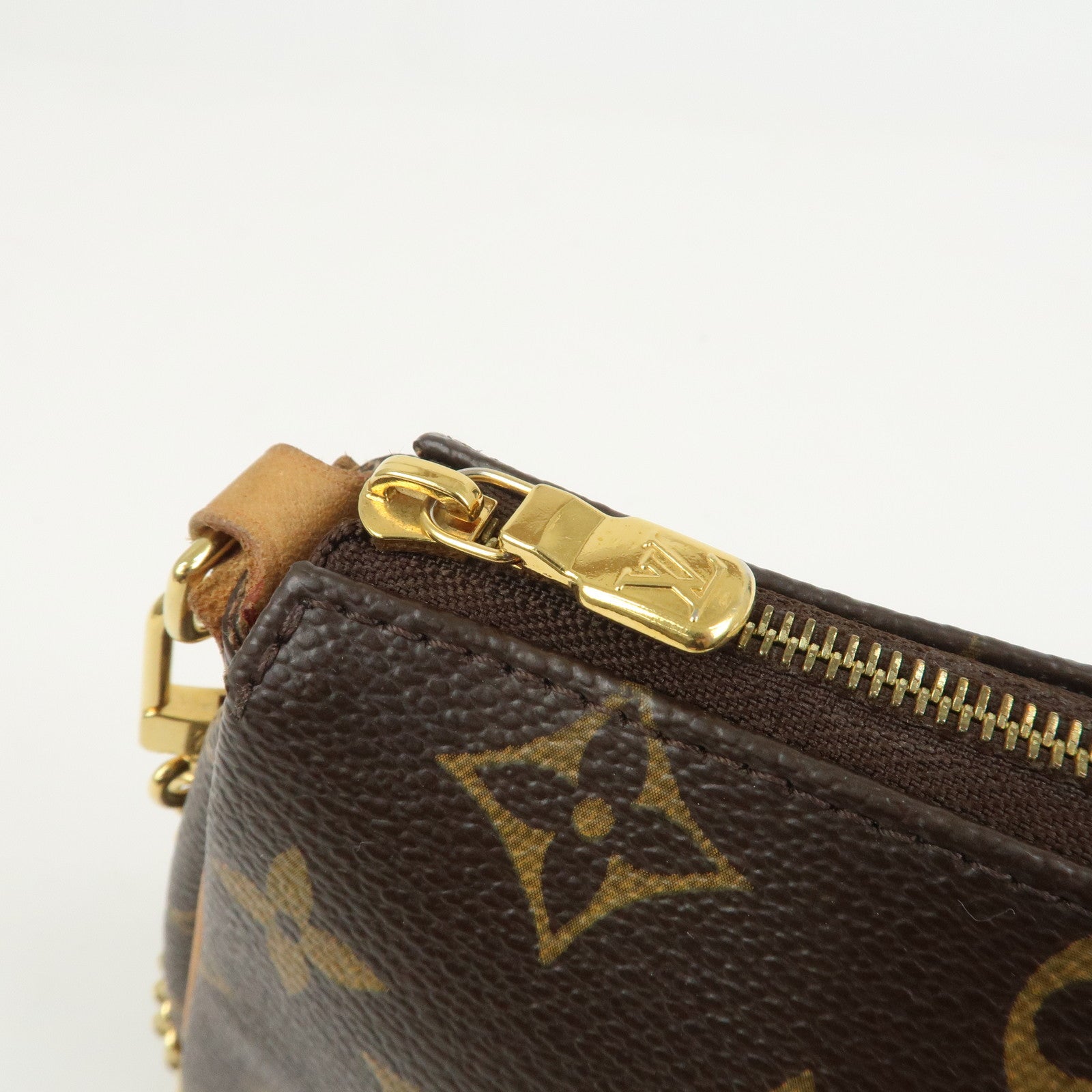 Louis Vuitton Monogram Eva 2Way Pouch Shoulder Bag Brown M95567