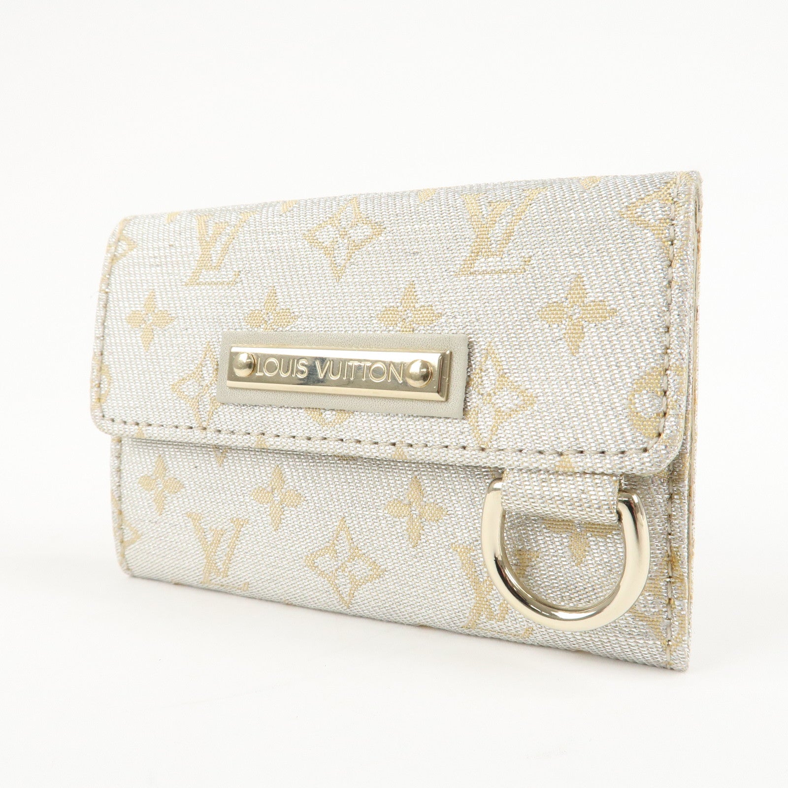 Louis Vuitton Monogram Shine Porte Monnaie Canvas Leather M92369 Used