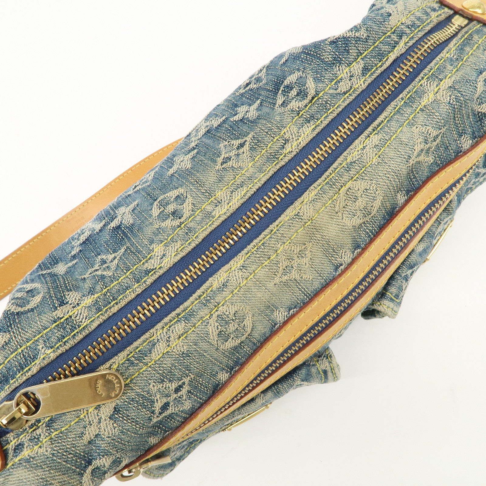 Louis Vuitton Monogram Denim Baggy PM 2Way Shoulder Bag M95049