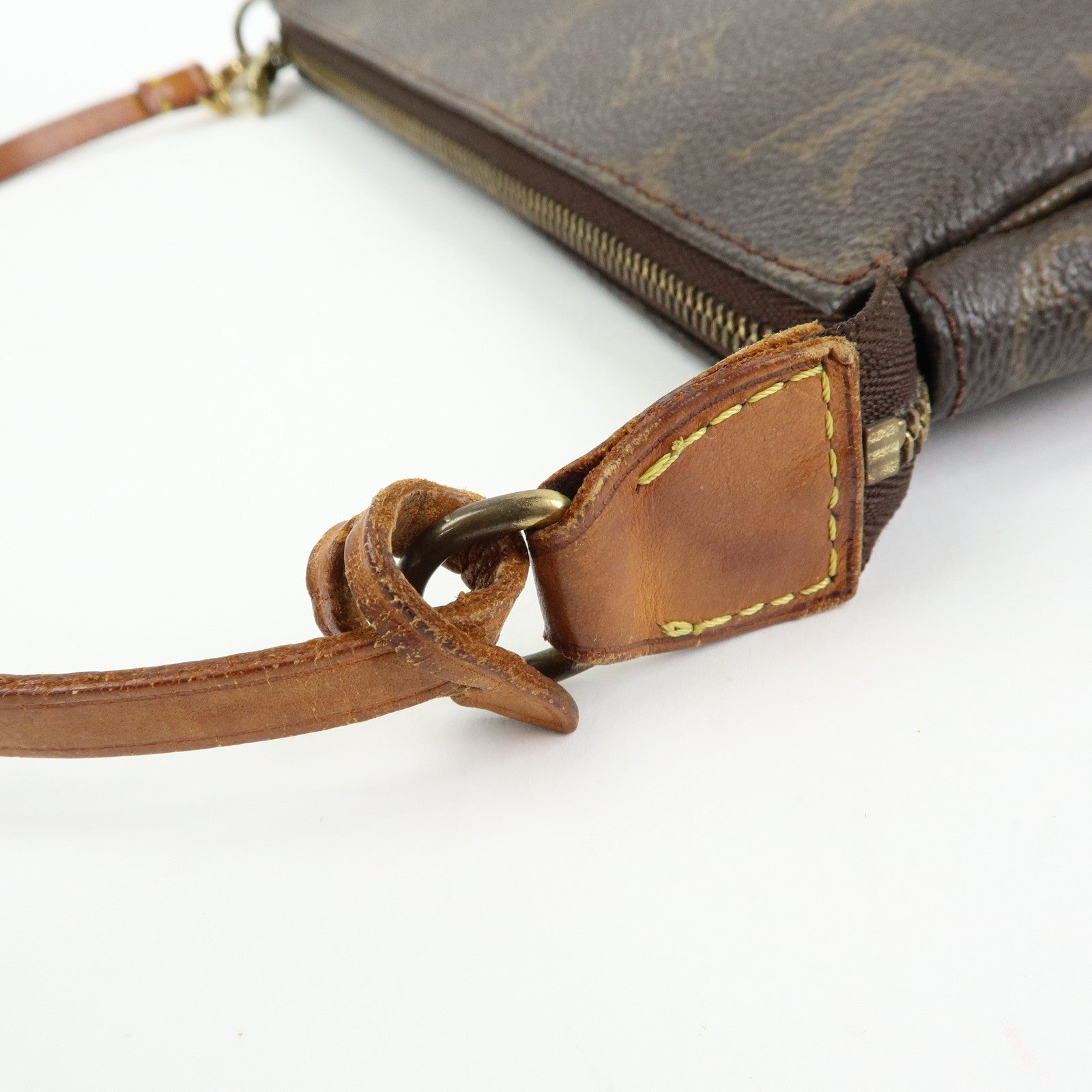 Louis Vuitton Monogram Pochette Accessoires Pouch Hand Bag M51980