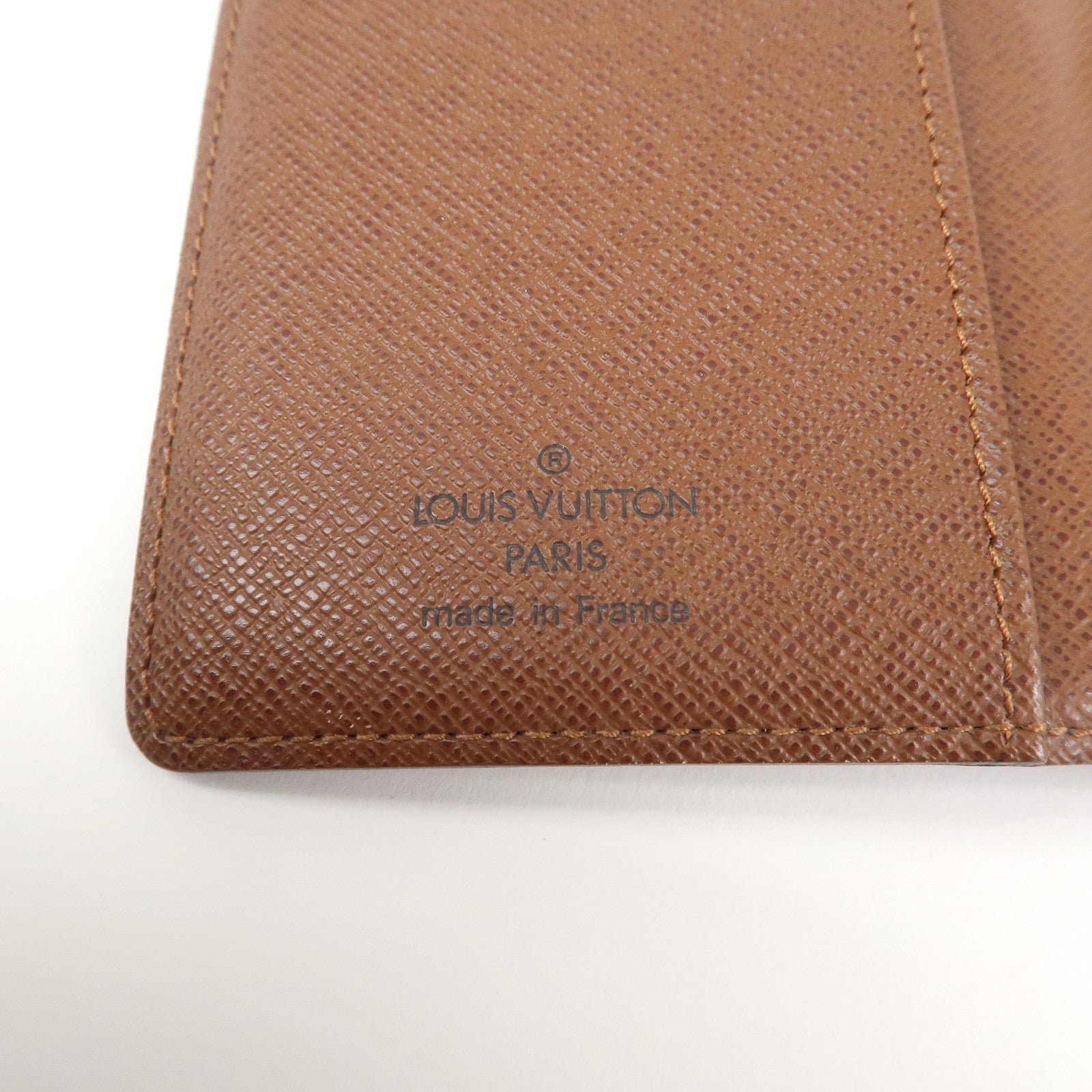 Louis Vuitton Monogram Agenda PM Planner Cover Brown R20005