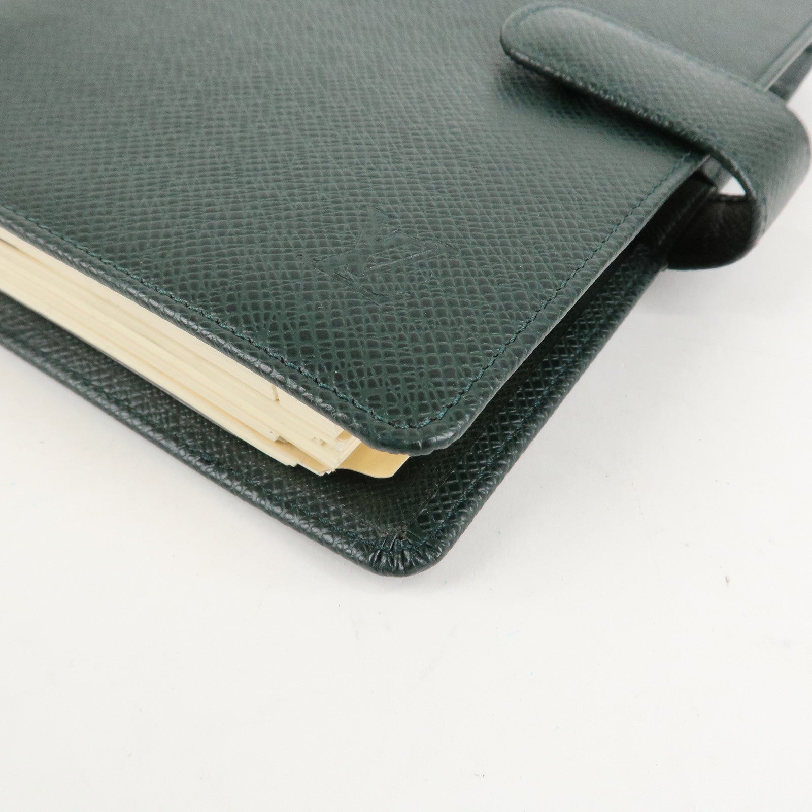 Louis Vuitton Epi Agenda MM Planner Cover Epicea R20431 Used