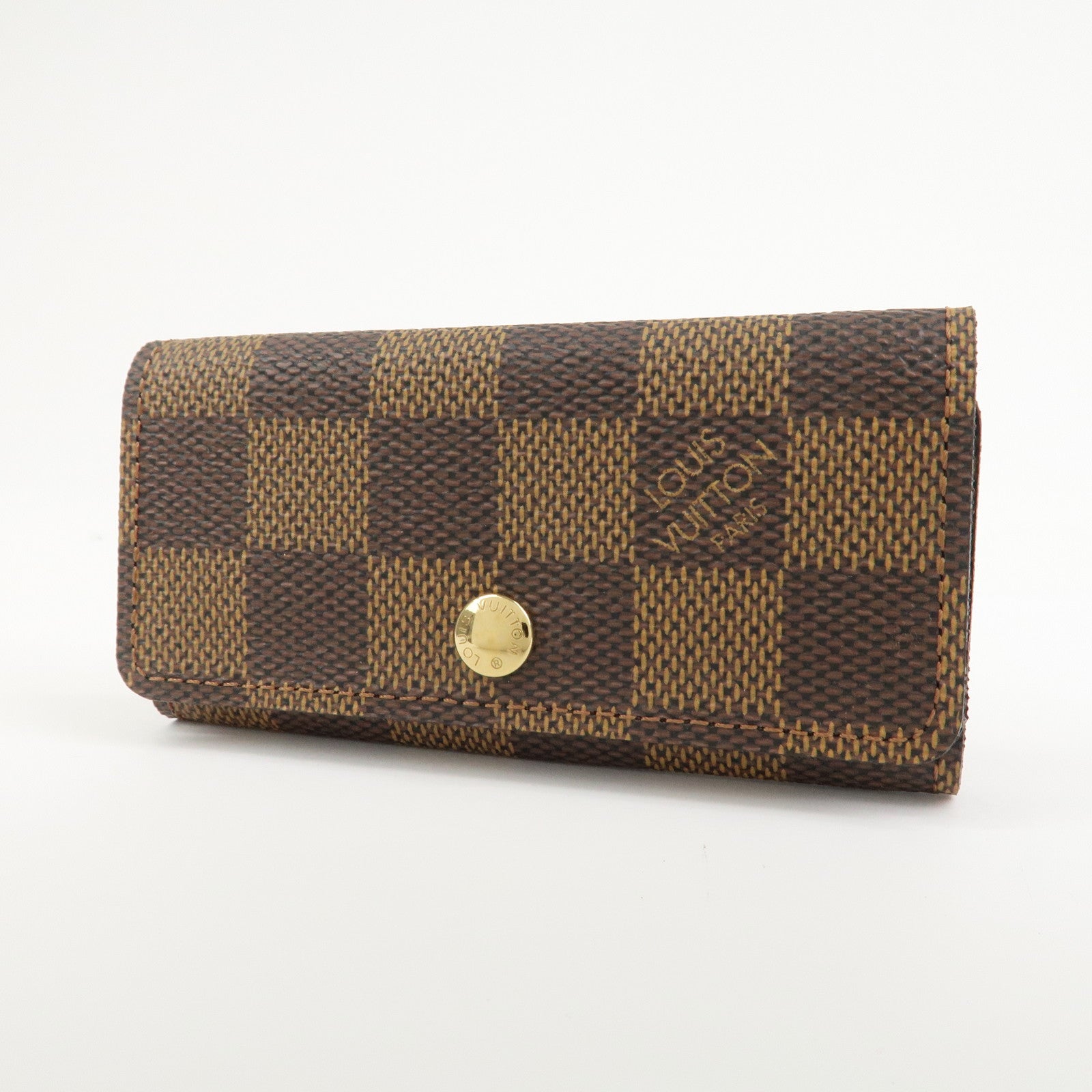 Louis Vuitton Damier Multicles 4 Key Case Damier Ebene N62631