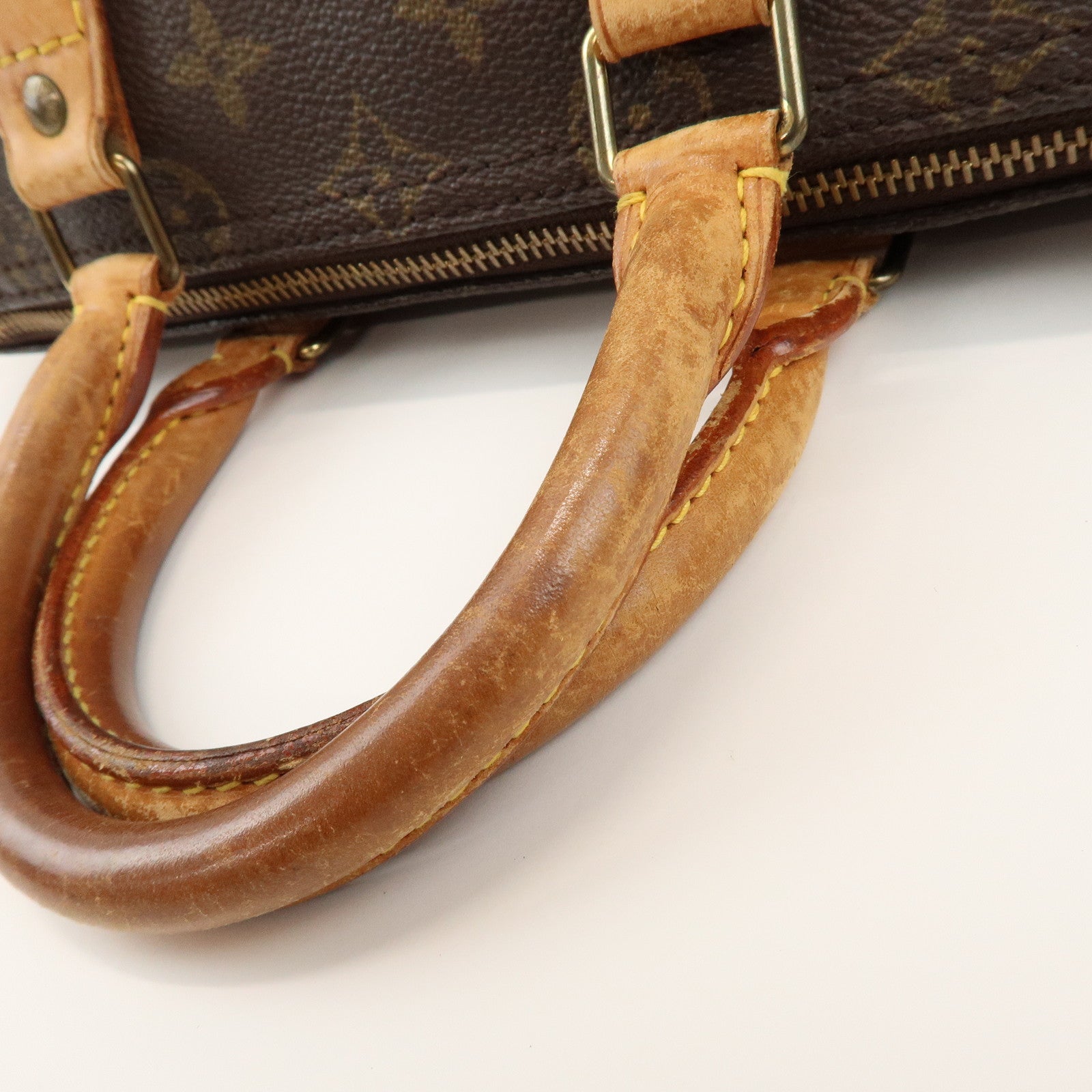 Louis Vuitton Monogram Speedy 25 Boston Bag Hand Bag Brown M41528