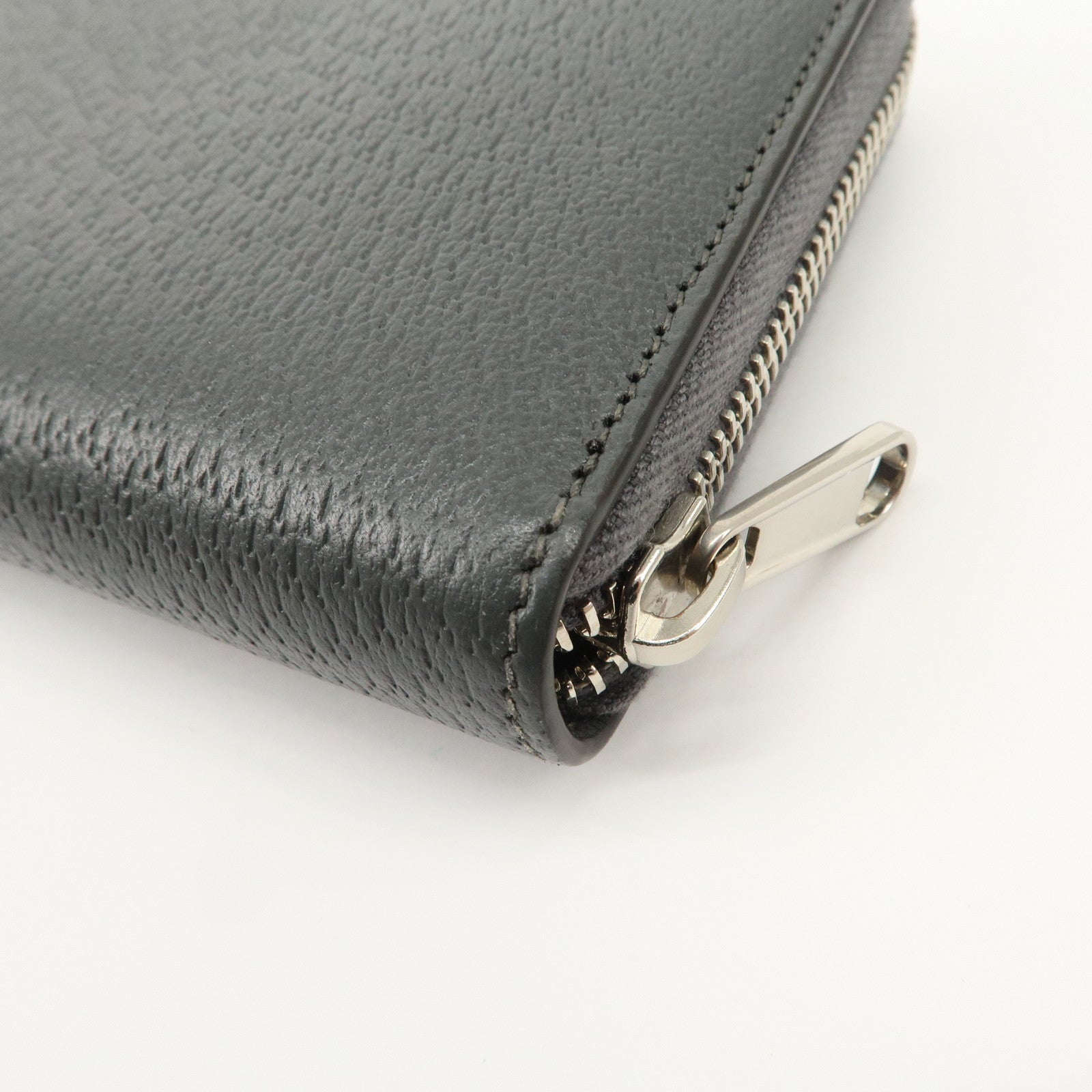 GUCCI Interlocking G GG Supreme Leather Round Zippy Wallet 701423 Used