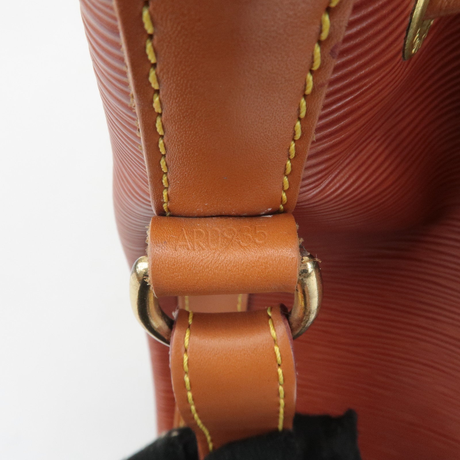 Louis Vuitton Epi Noe Bi-Color Shoulder Bag Kenya Brown M44028 Used