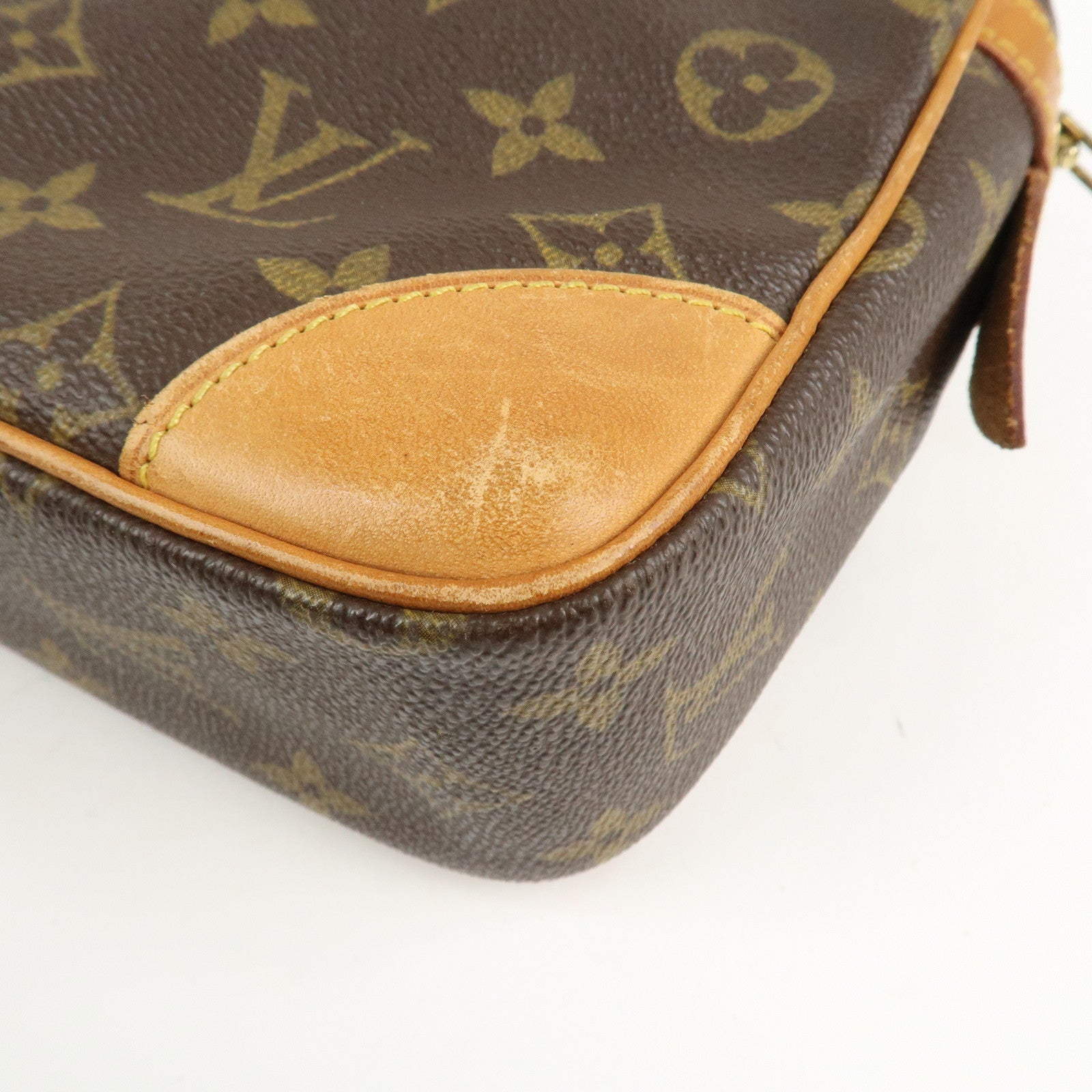 Louis Vuitton Monogram Compiegne 28 Pouch Clutch Bag Brown M51845 Used