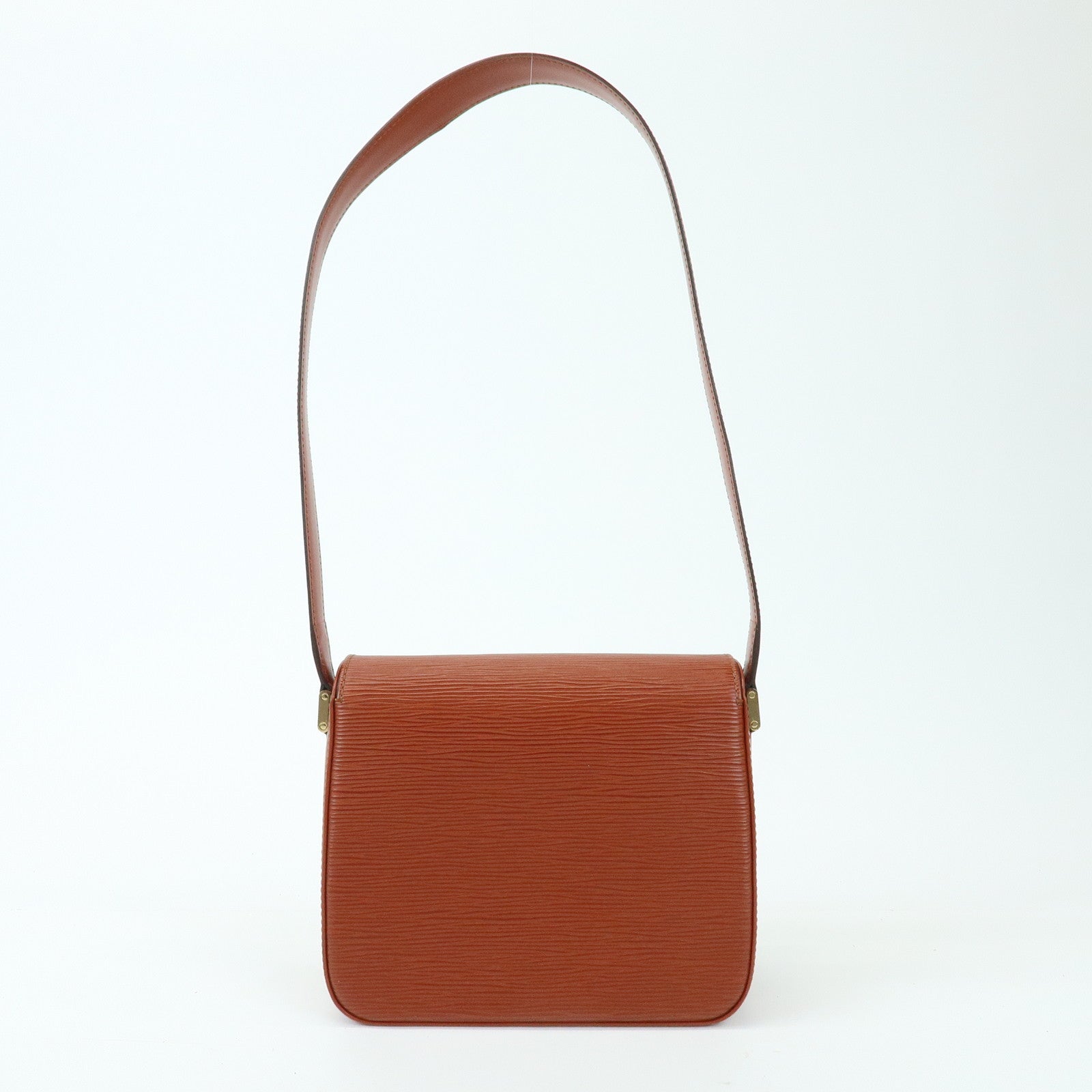 Louis Vuitton Epi Leather Buci Shoulder Bag Kenya Brown M52203