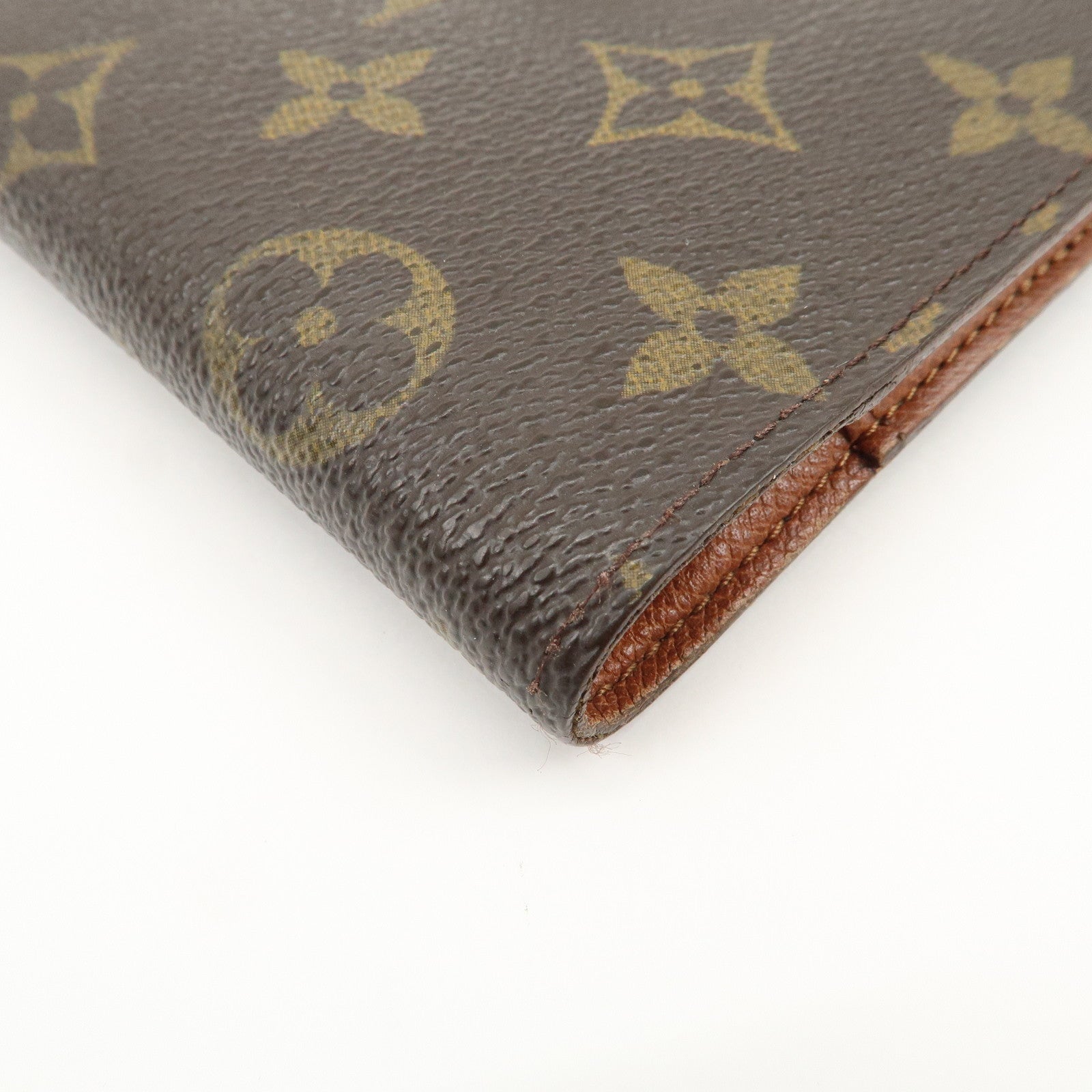 Louis Vuitton Monogram Agenda PM Planner Cover Brown R20005