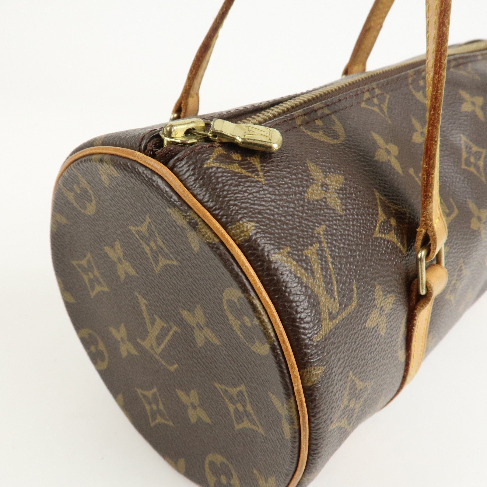 Louis Vuitton Monogram Papillon 26 Hand Bag New Style M51386 Used