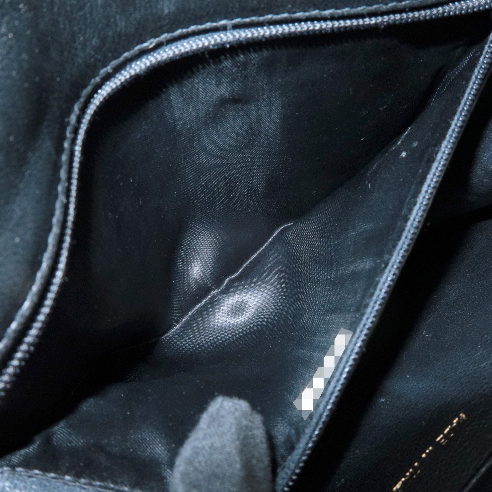 CHANEL COCO Mark Matelasse Lamb skin Chain Shoulder Bag Black Used