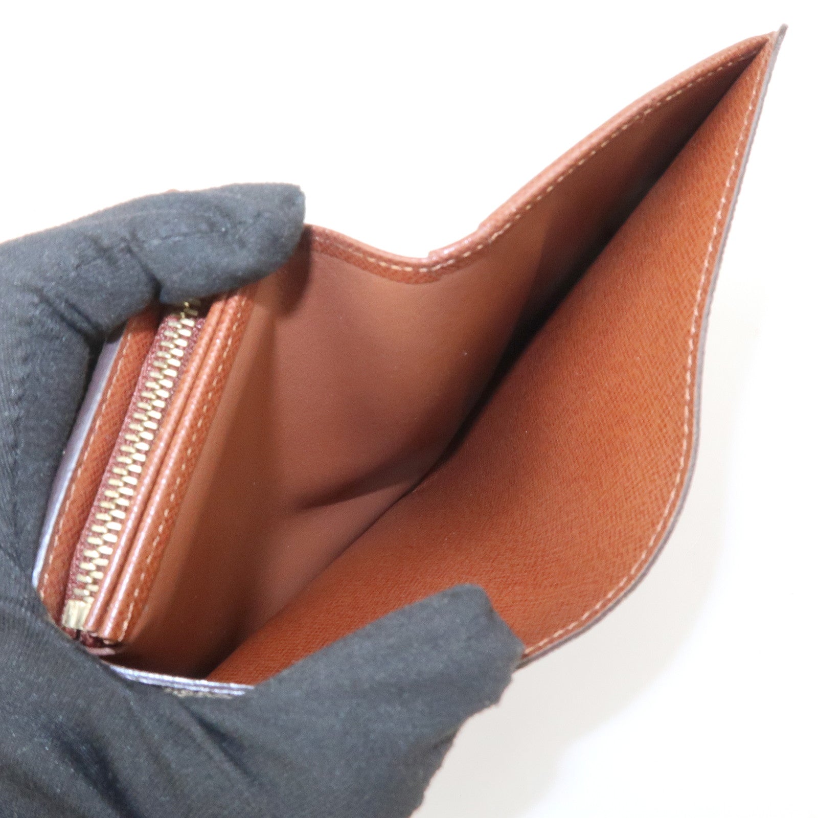 Louis Vuitton Monogram Porte Monnaie Billet Tresor Wallet M61730