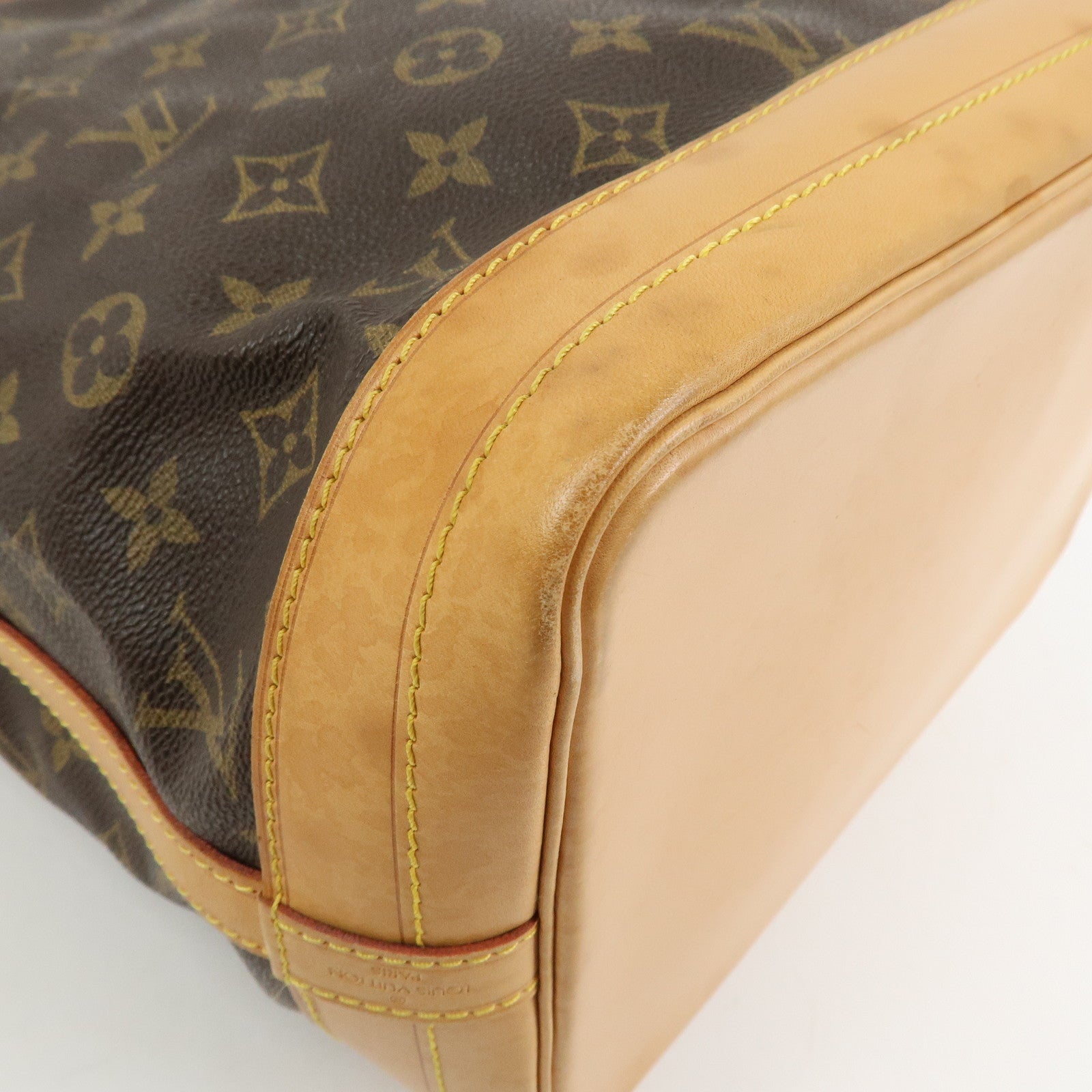 Louis Vuitton Monogram Noe Shoulder Bag Hand Bag Brown M42224