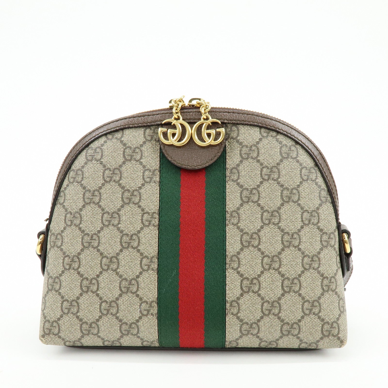 GUCCI Ophidia GG Supreme Shoulder Bag Crossbody Bag Brown 499621