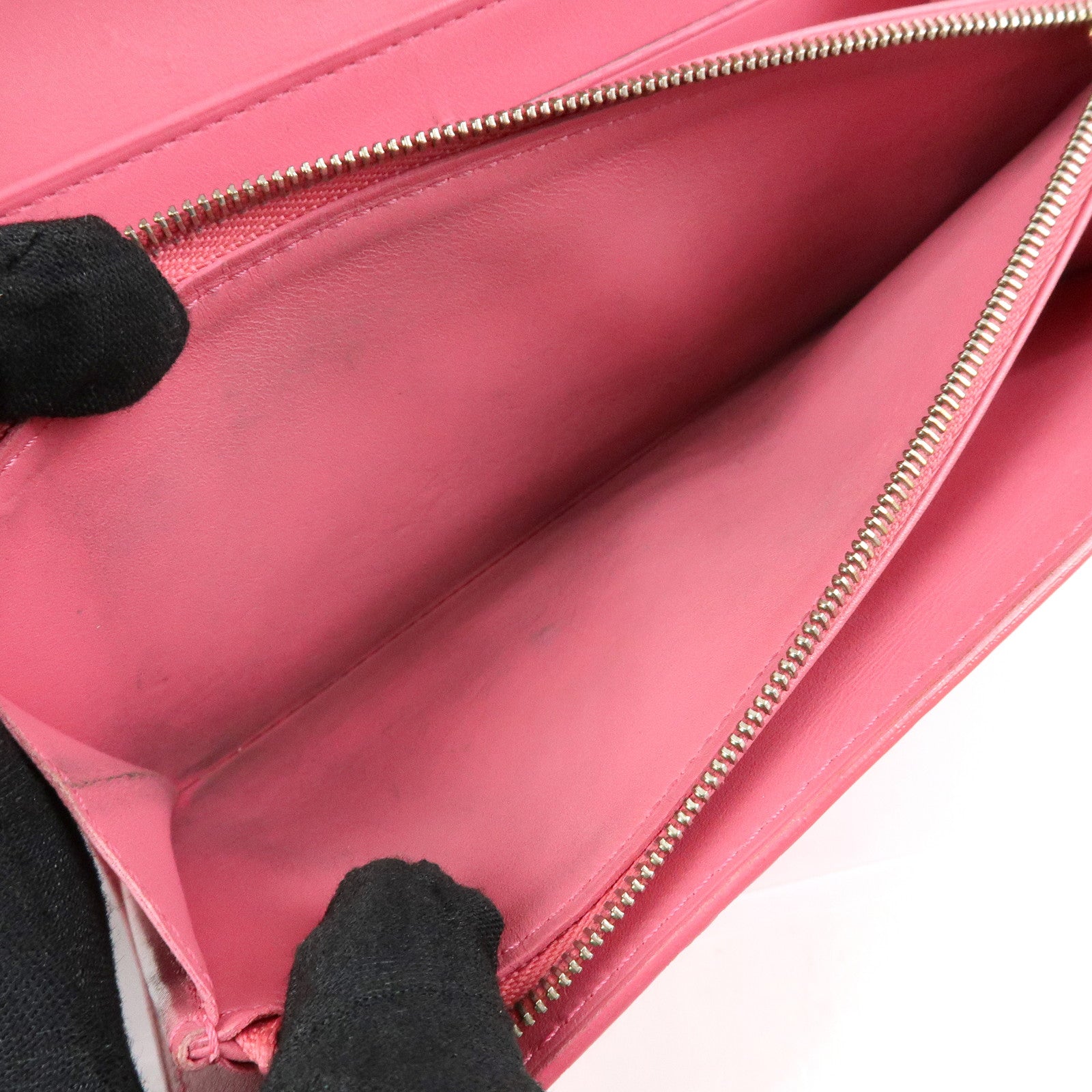 Louis Vuitton Vernis Porte‑Feuille Sarah Long Wallet Pink M9140F