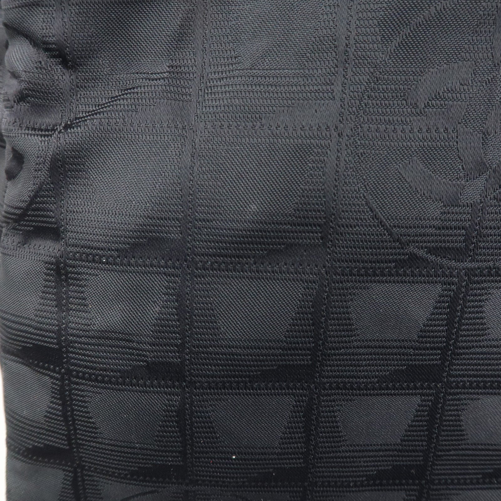 CHANEL New Travel Line Nylon Jacquard 2Way Boston Shoulder Bag