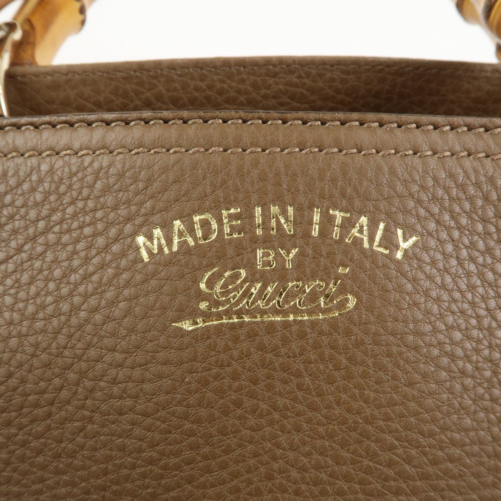 GUCCI Bamboo Shopper Medium 2Way Bag Shoulder Bag 323660