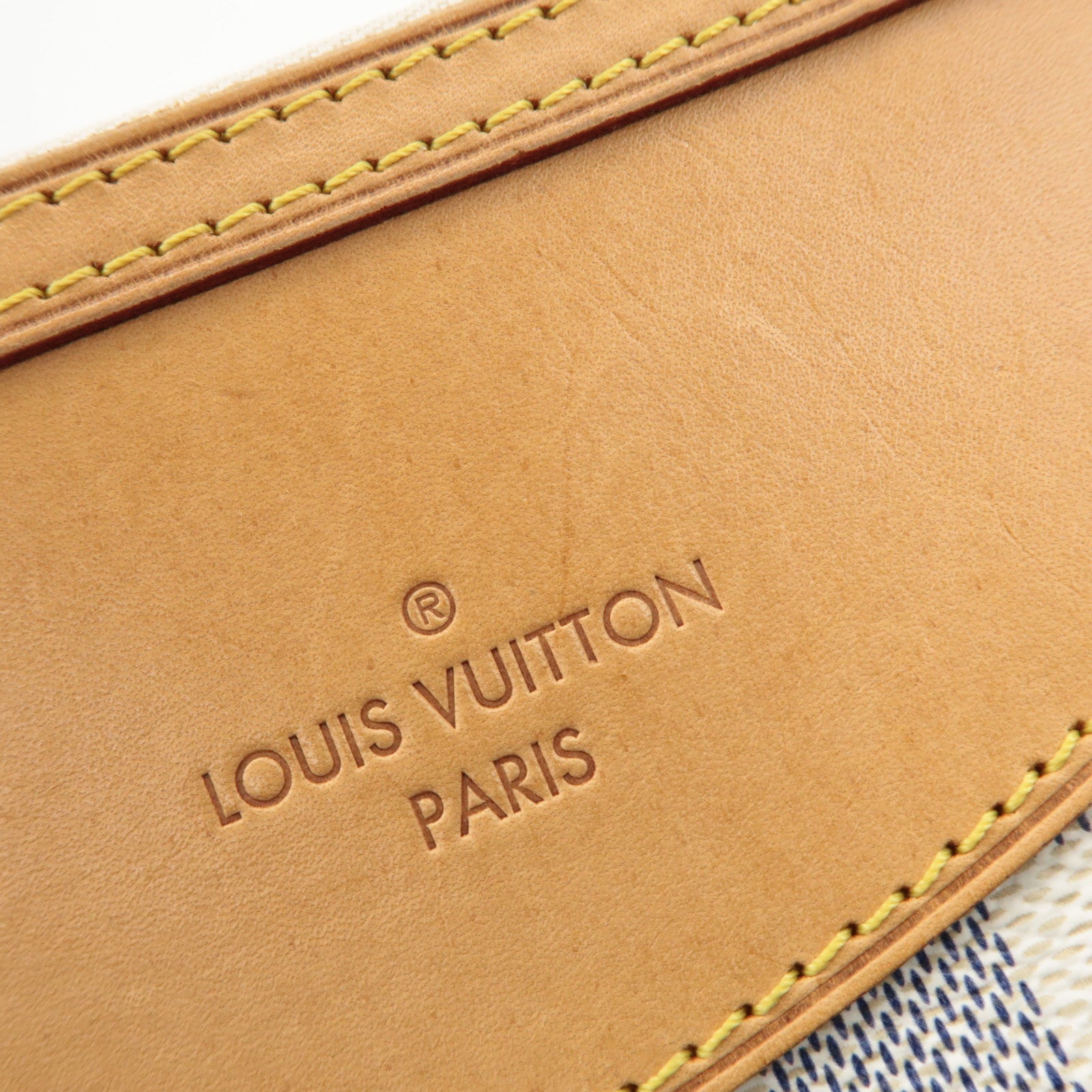 Louis Vuitton Damier Azur Siracusa MM Shoulder Bag N41112 Used