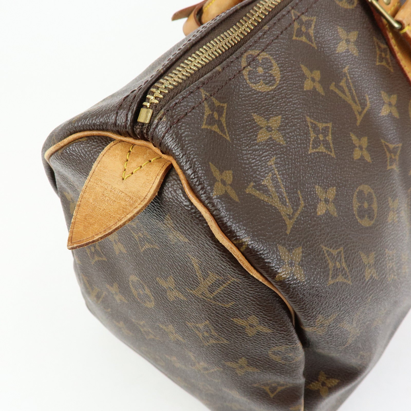 Louis Vuitton Monogram Keep All 45 Boston Bag Brown M41428