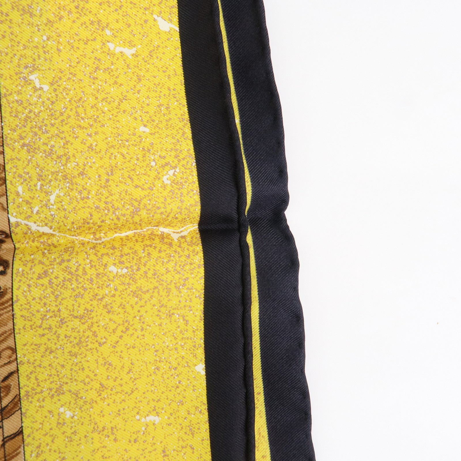 HERMES Carre 90 Silk 100% Scarf PIERRES D' ORIENT ET D' OCCIDENT Used