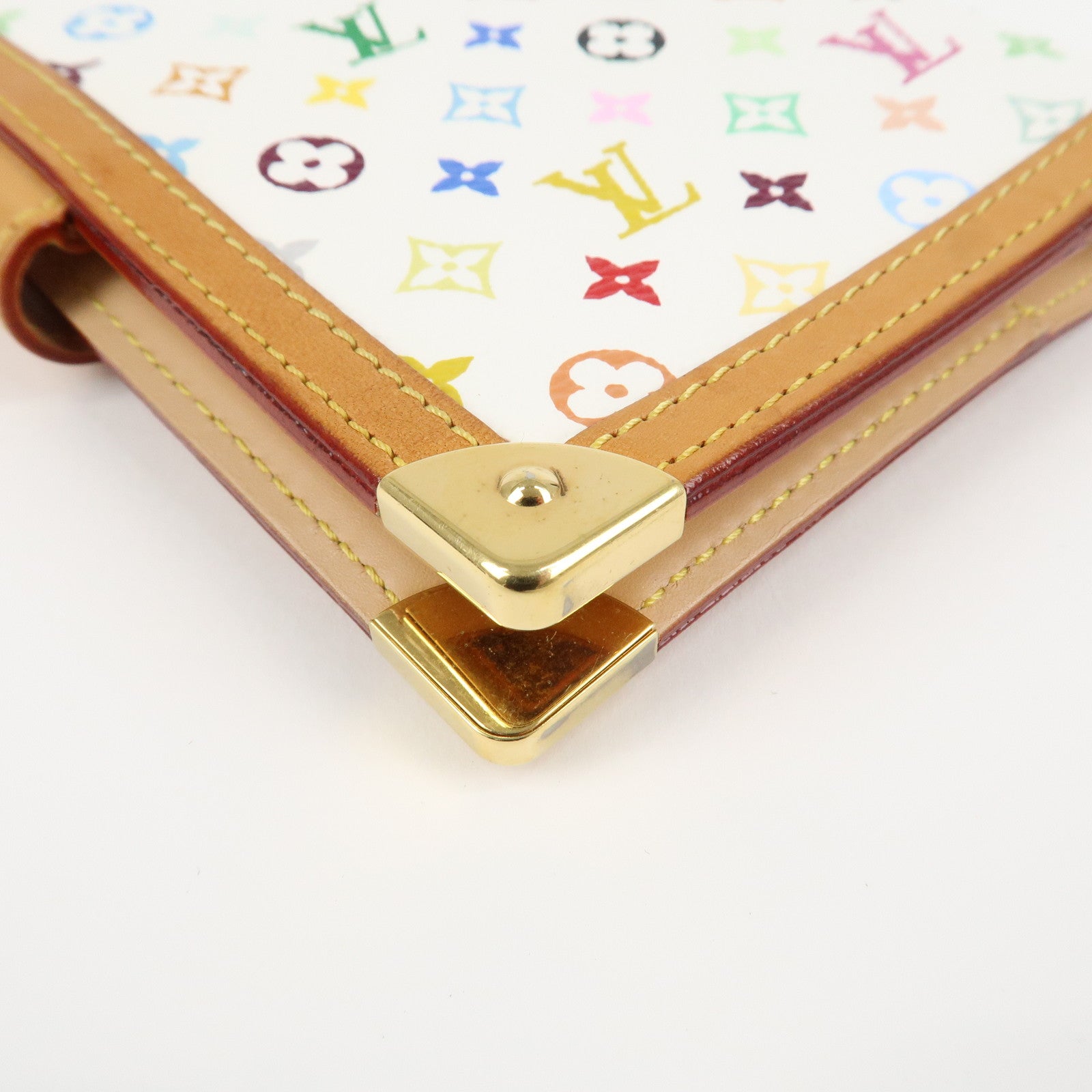 Louis Vuitton Monogram Multi Color Agenda PM Planner Cover R20896 Used