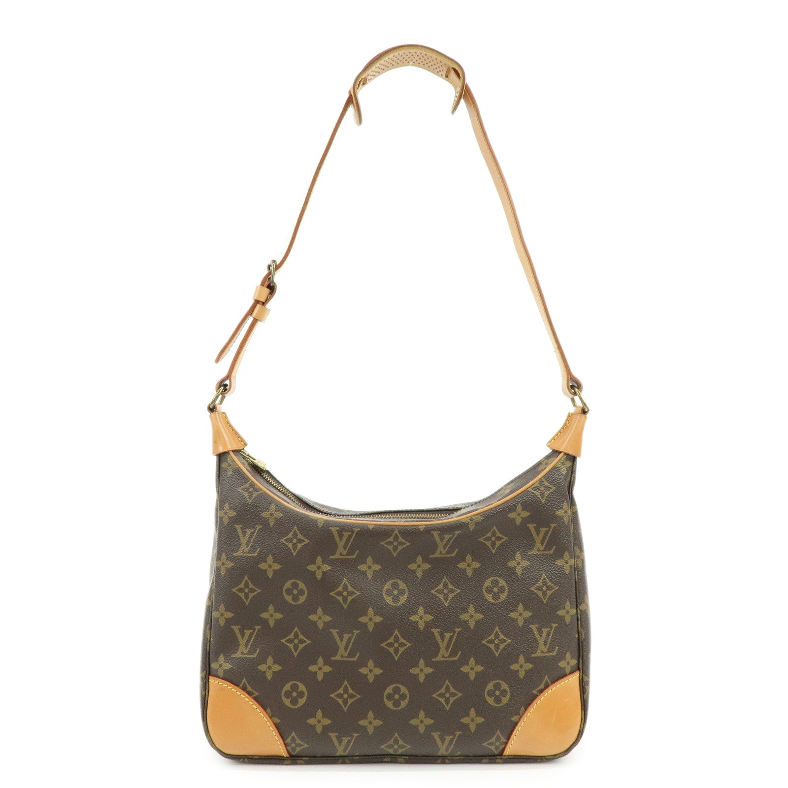 Louis Vuitton Monogram Boulogne 30 Shoulder Bag Brown M51265