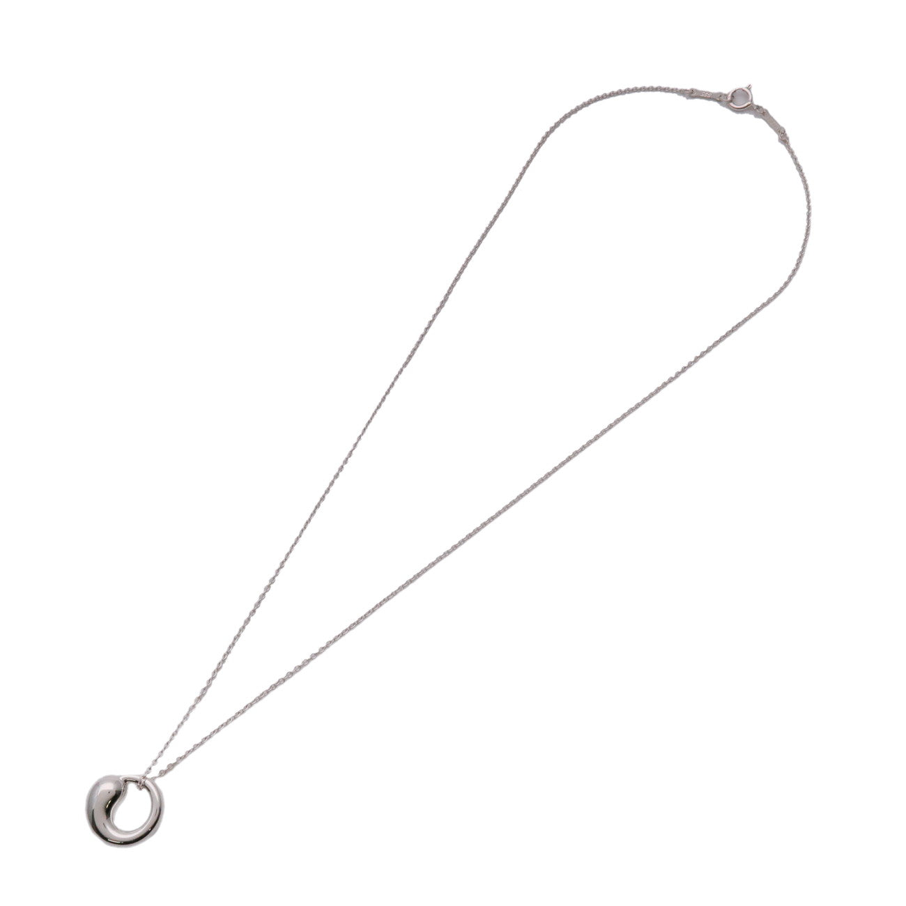 Tiffany & Co Eternal Circle Necklace SV925 Silver