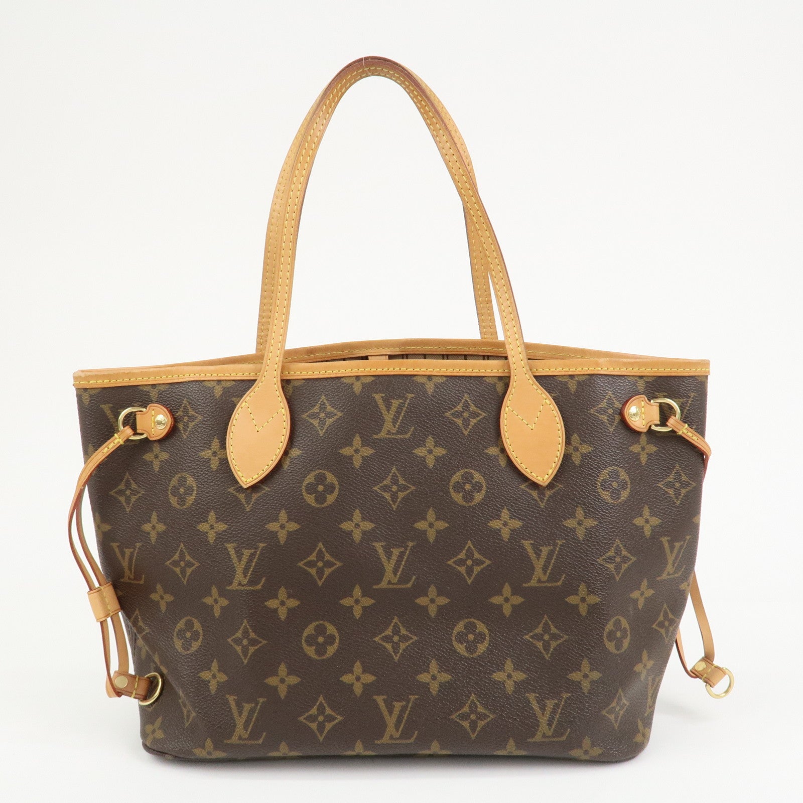 Louis Vuitton Monogram Neverfull PM Tote Bag Hand Bag M41000