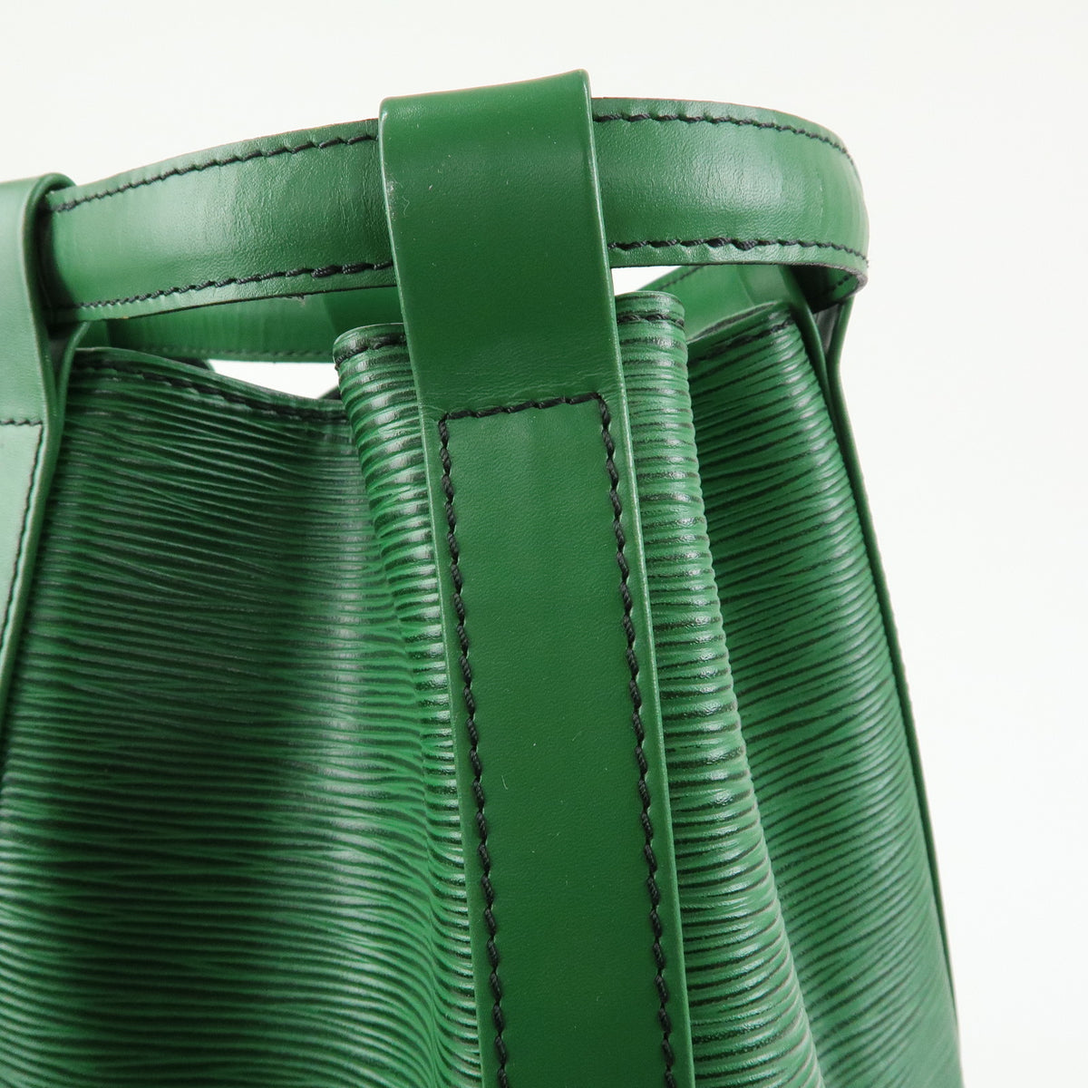 Louis Vuitton Epi Leather Randonnee GM Shoulder Bag Green M43084