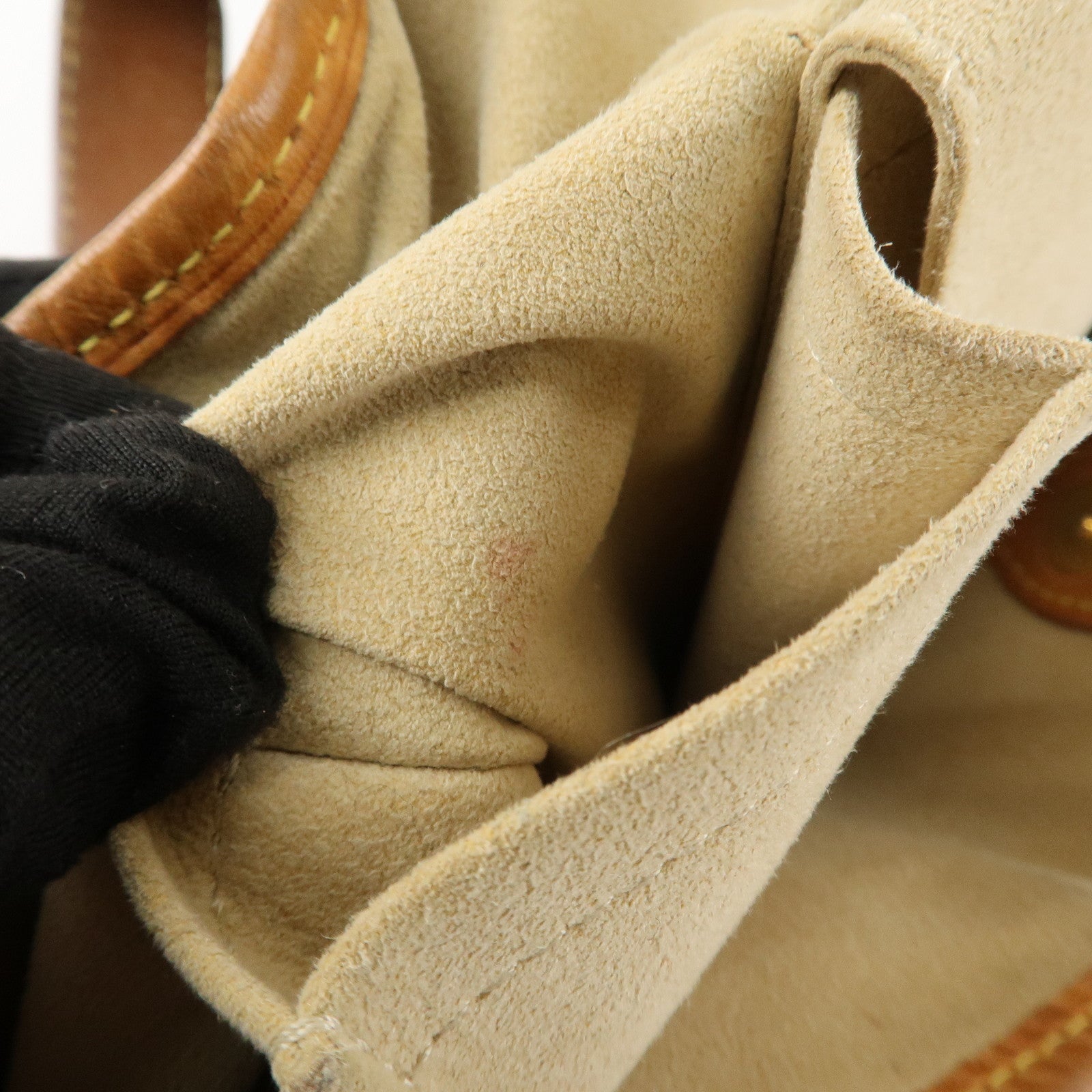 Louis Vuitton Monogram Galliera PM Shoulder Bag Brown M56382 Used