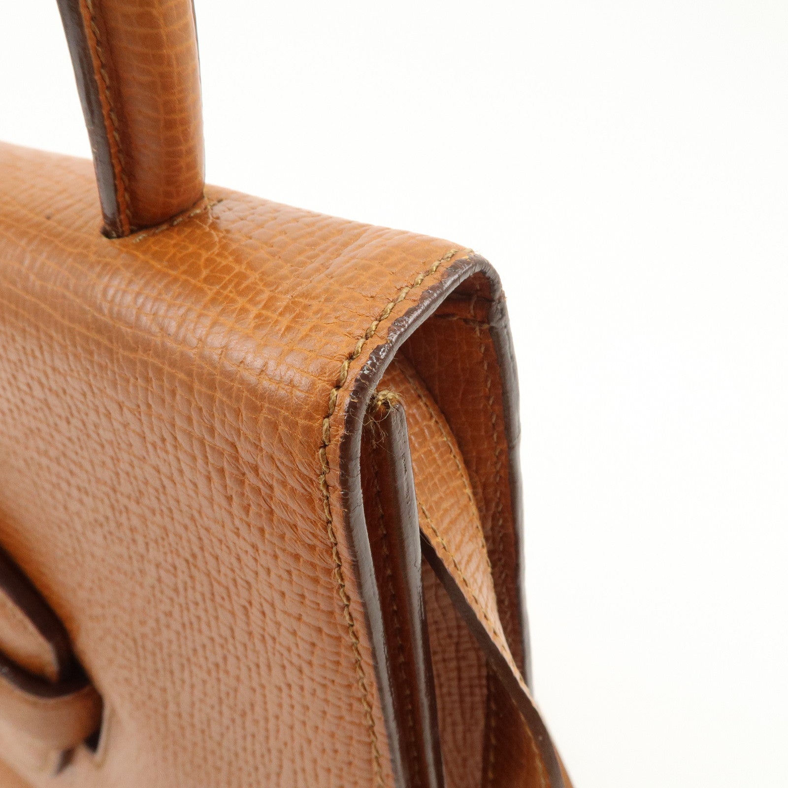 LOEWE Anagram Barcelona 2WAY Bag Shoulder Bag Hand Bag Brown