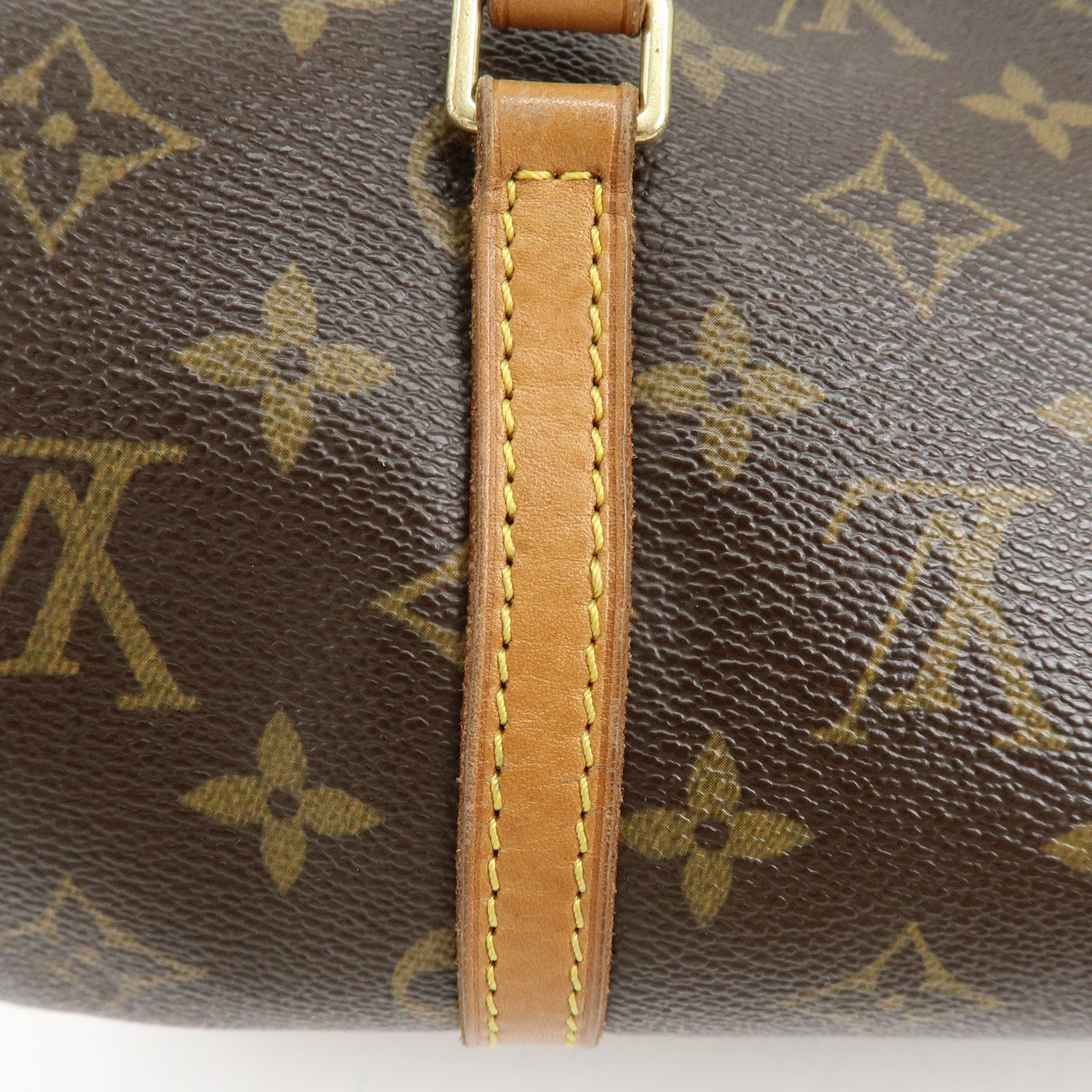 Louis Vuitton Monogram Papillon 30 Hand Bag Brown M51385