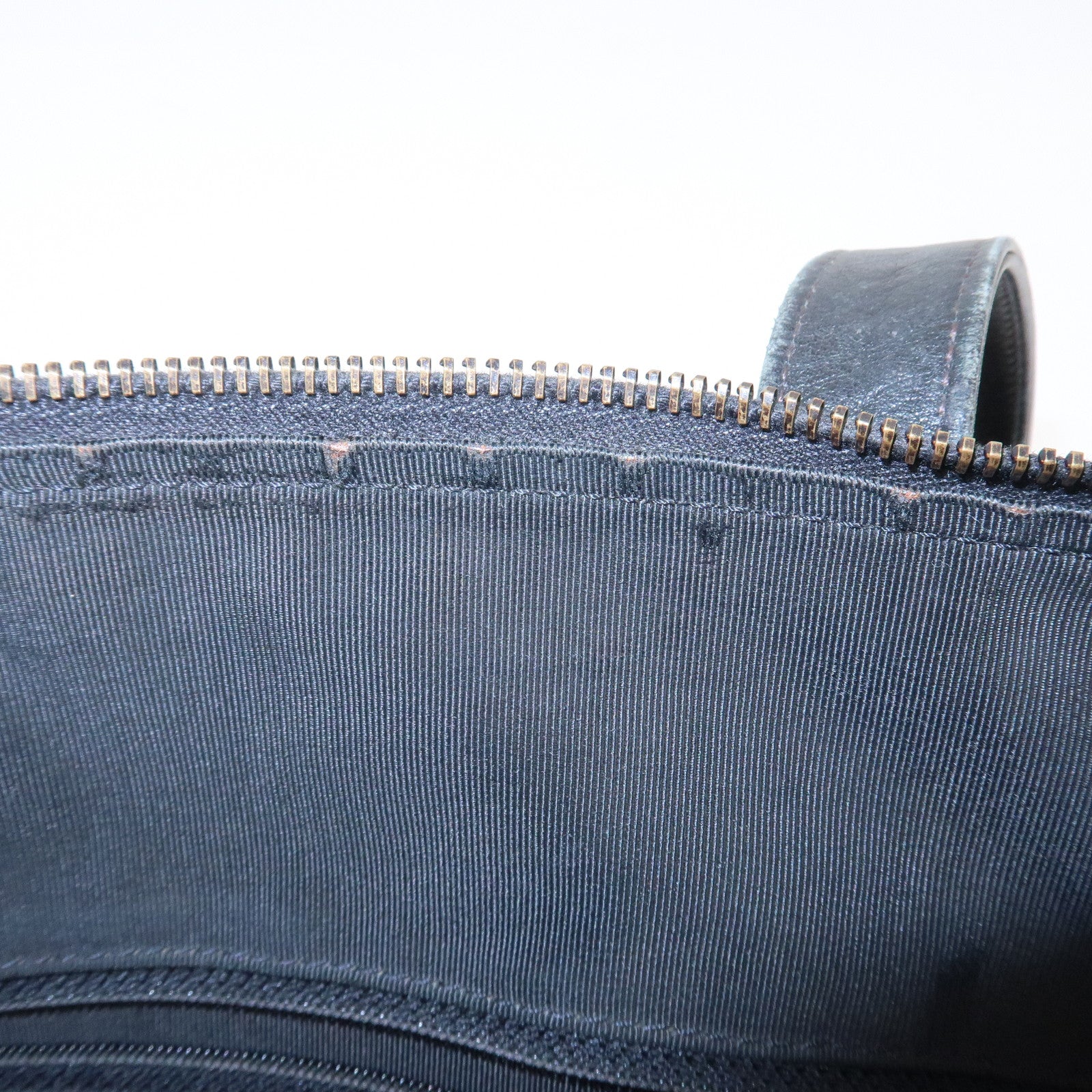 CHANEL COCO Mark Leather Tote Bag Shoulder Bag Black