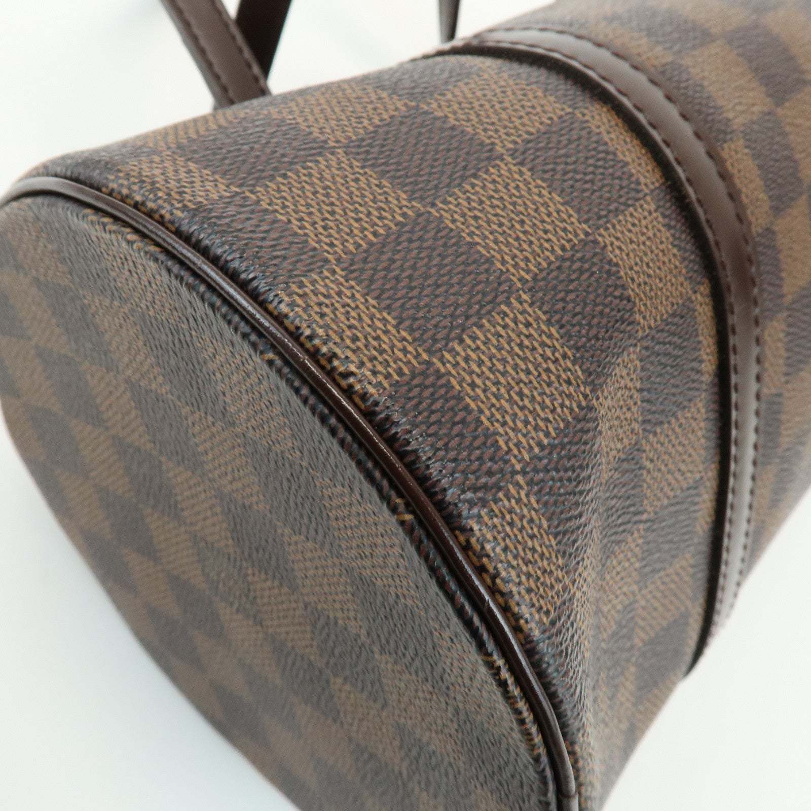 Louis Vuitton Damier Ebene Papillon 30 Hand Bag Brown N51303