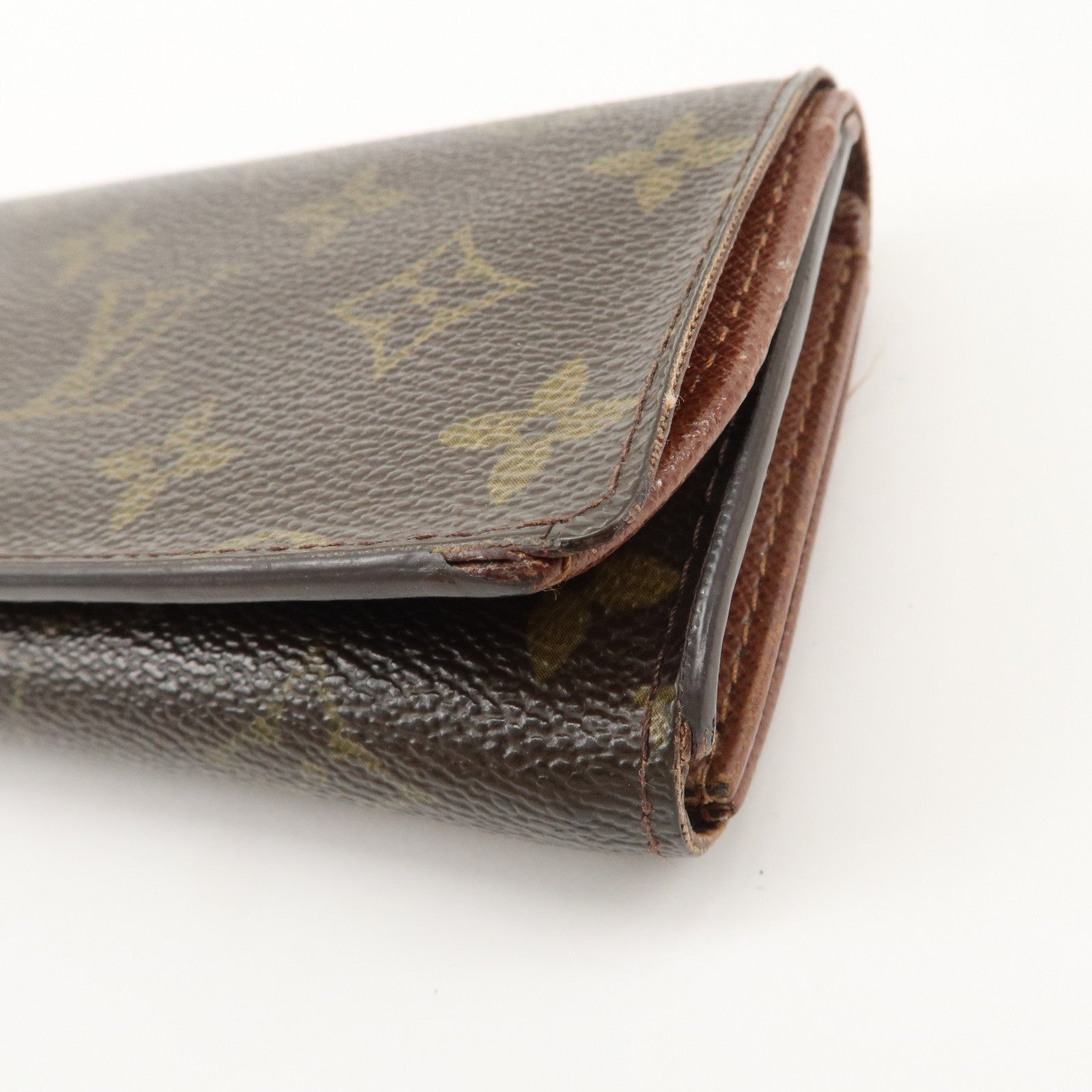 Louis Vuitton Set of 2 Monogram Wallet M61652 M61730 Used