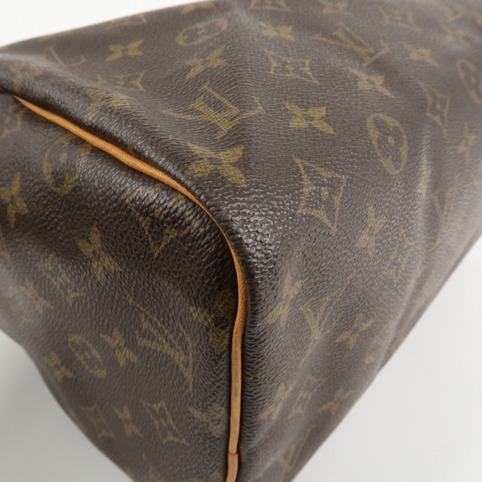 Louis Vuitton Monogram Speedy 30 Hand Bag Boston Bag M41526 Used