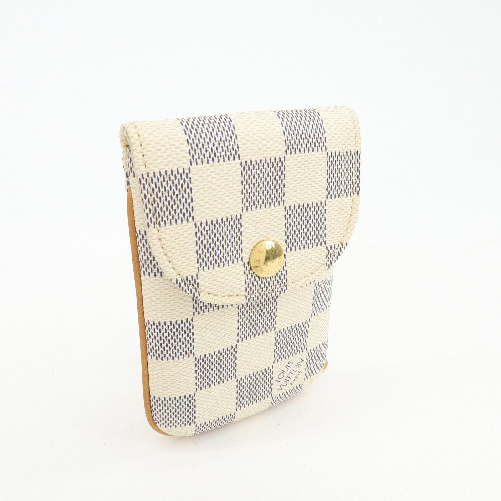 Louis Vuitton Damier Azur Etui Telefonne MM Cellphone Case N60026