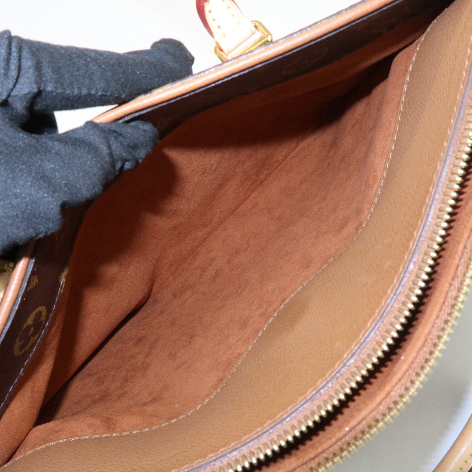Louis Vuitton Monogram Canvas Pallas Hand Bag M40907 Used