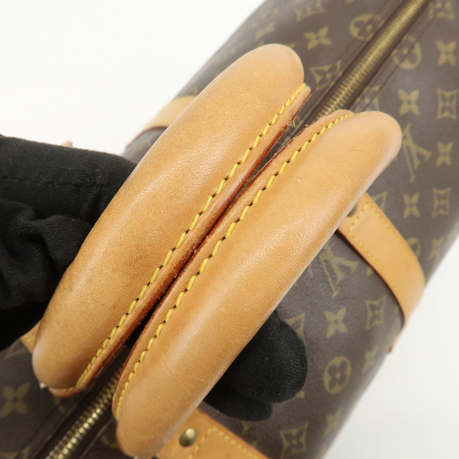 Louis Vuitton Monogram Keep All 50 Bandouliere Boston Bag M41416