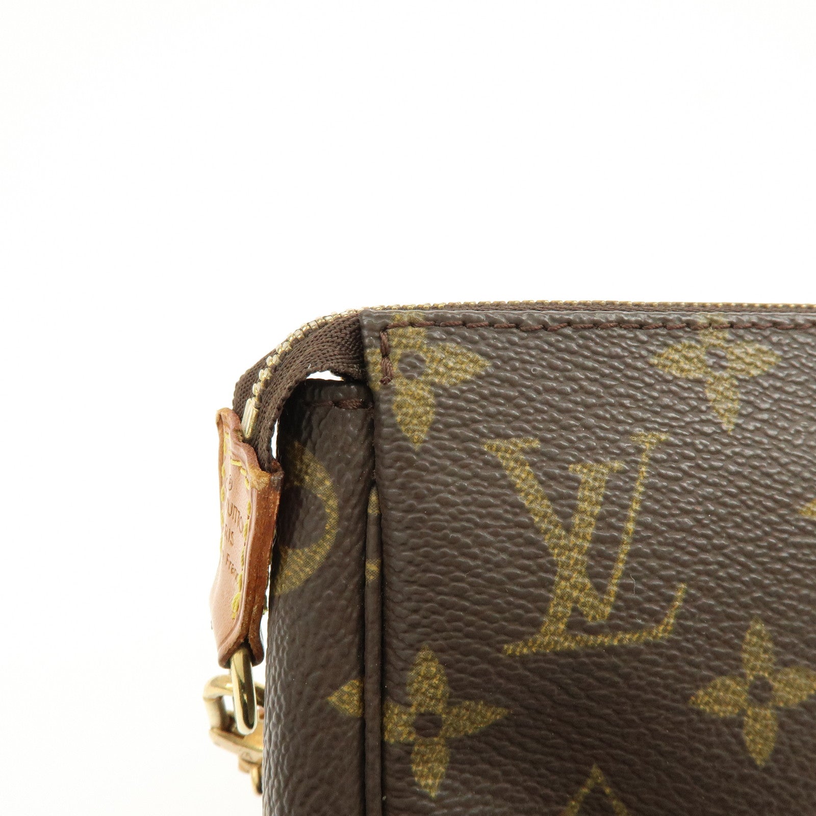 Louis Vuitton Monogram Pochette Accessoires Pouch Hand Bag M51980