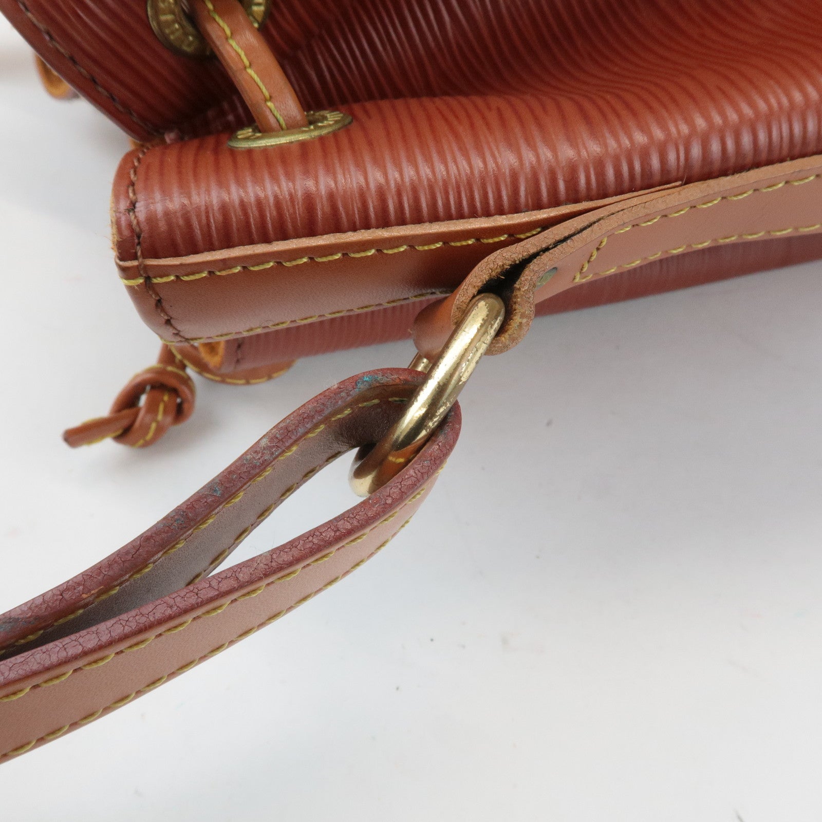 Louis Vuitton Epi Noe Bi-Color Shoulder Bag Kenya Brown M44028 Used