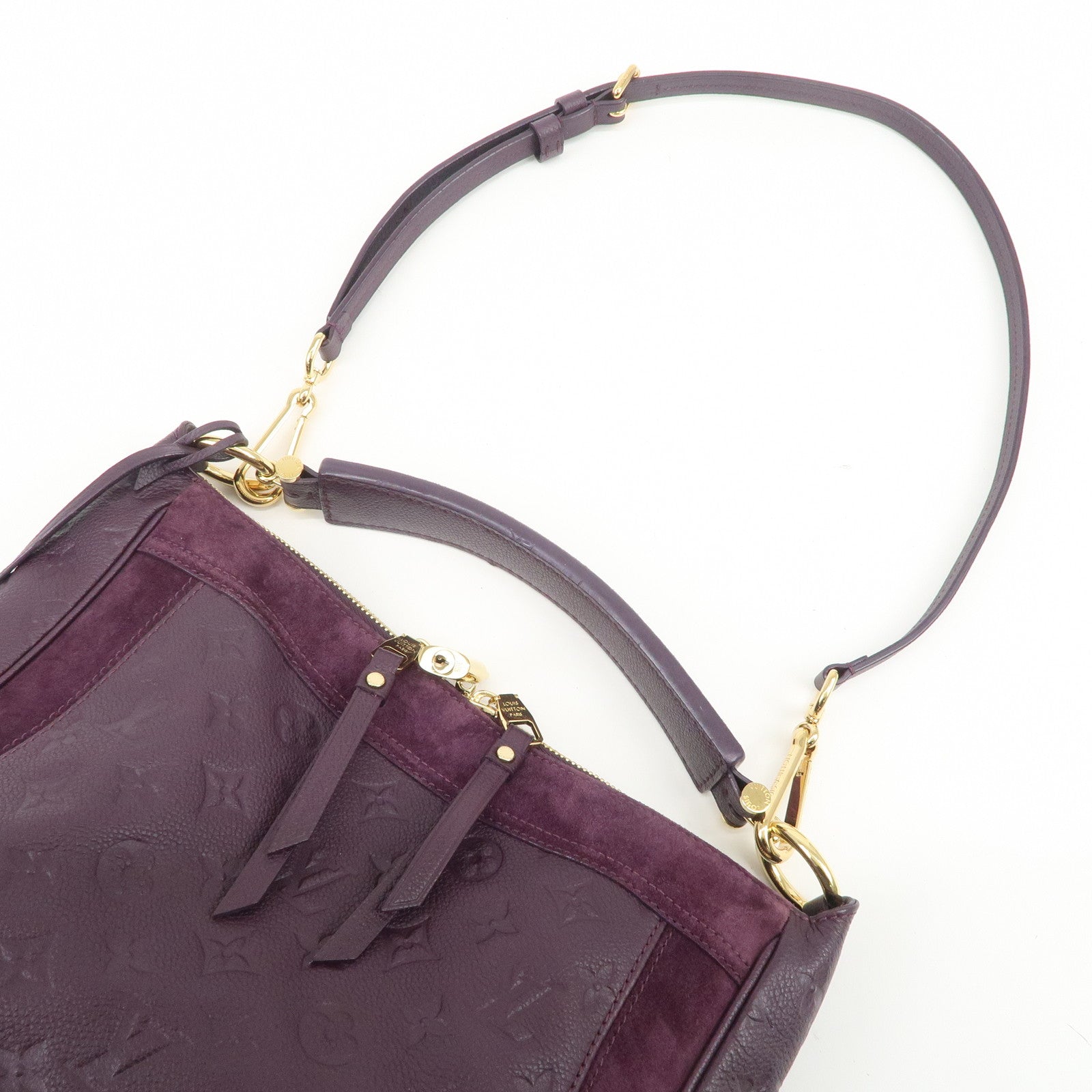 Louis Vuitton Monogram Empreinte Audacieuse PM Hand Bag M40583