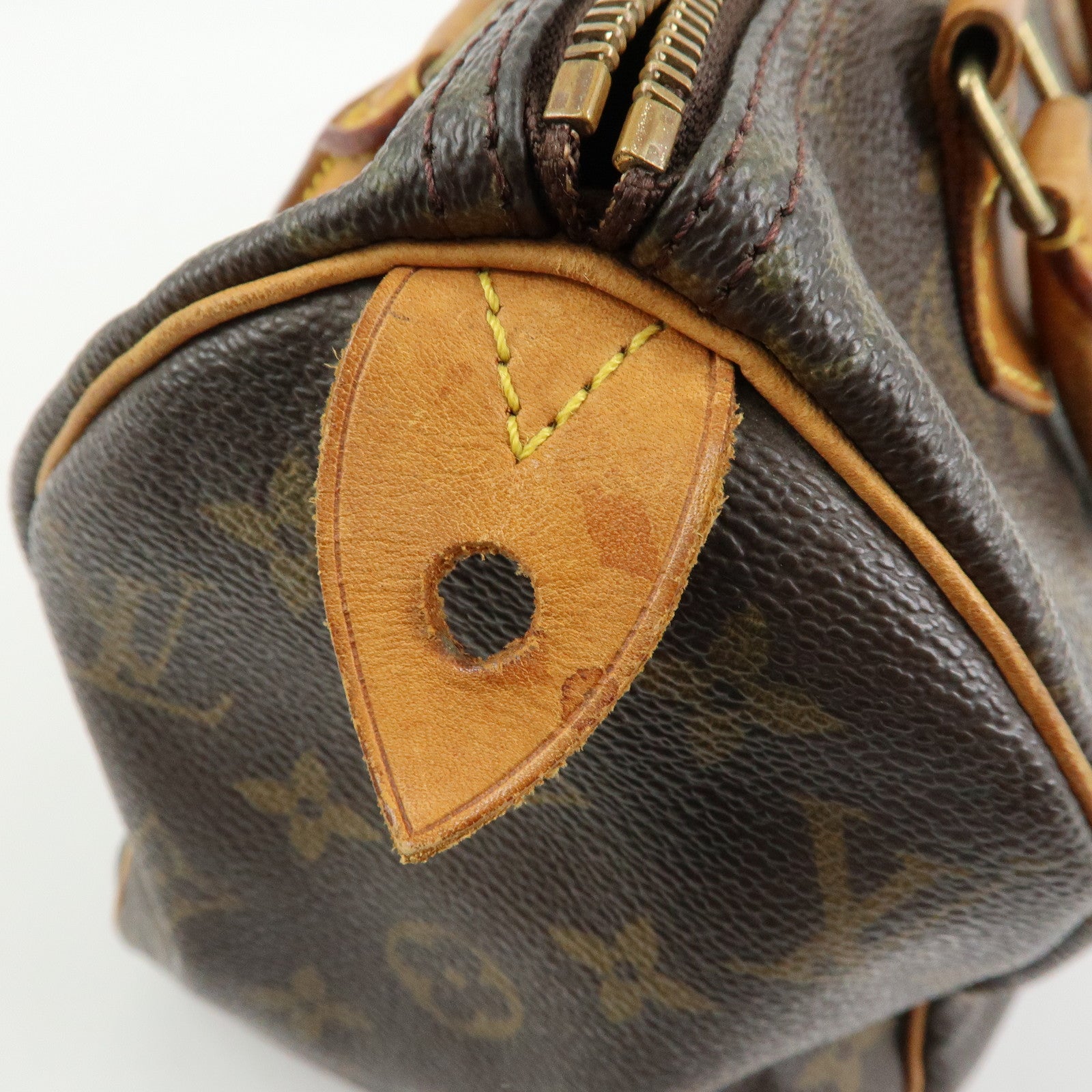 Louis Vuitton Monogram Speedy 25 Boston Bag Hand Bag Brown M41528