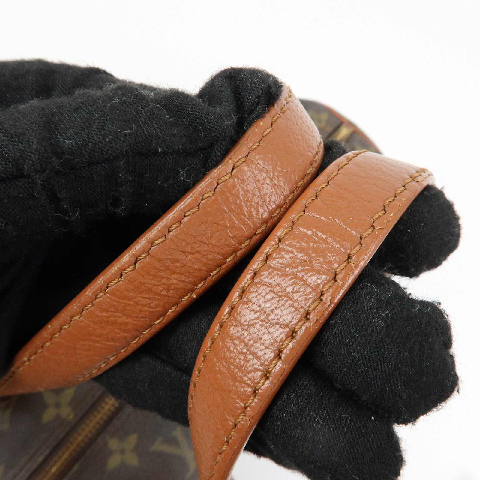 Louis Vuitton Monogram Papillon 30 Hand Bag Brown M51365