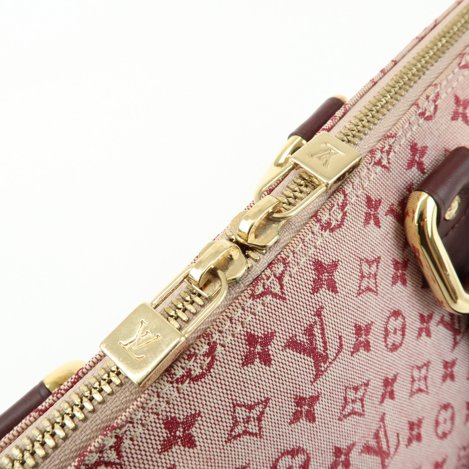 Louis Vuitton Monogram Mini Armaron Hand Bag Cerise M92207