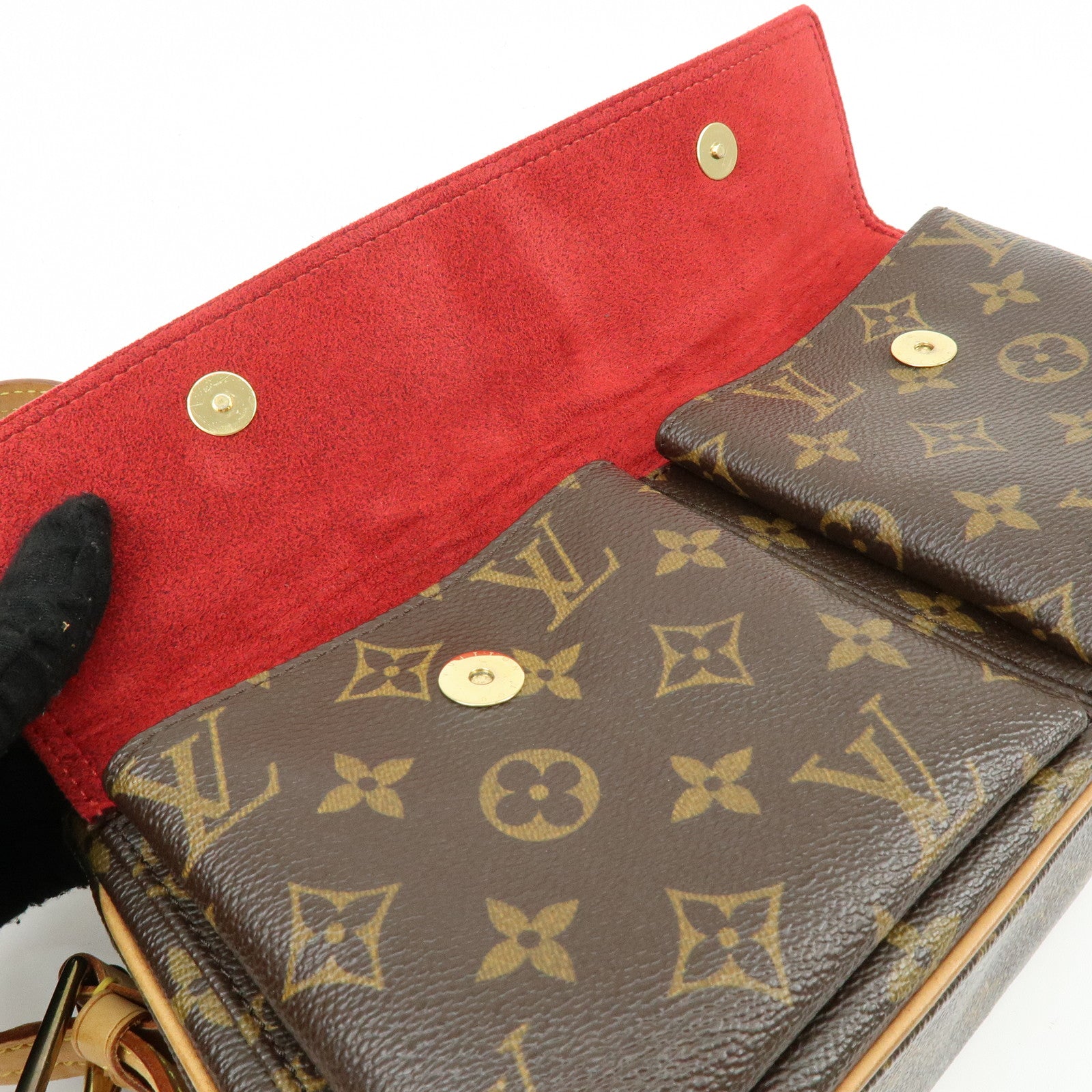 Louis Vuitton Monogram Vivacite Shoulder Bag Hand Bag M51164