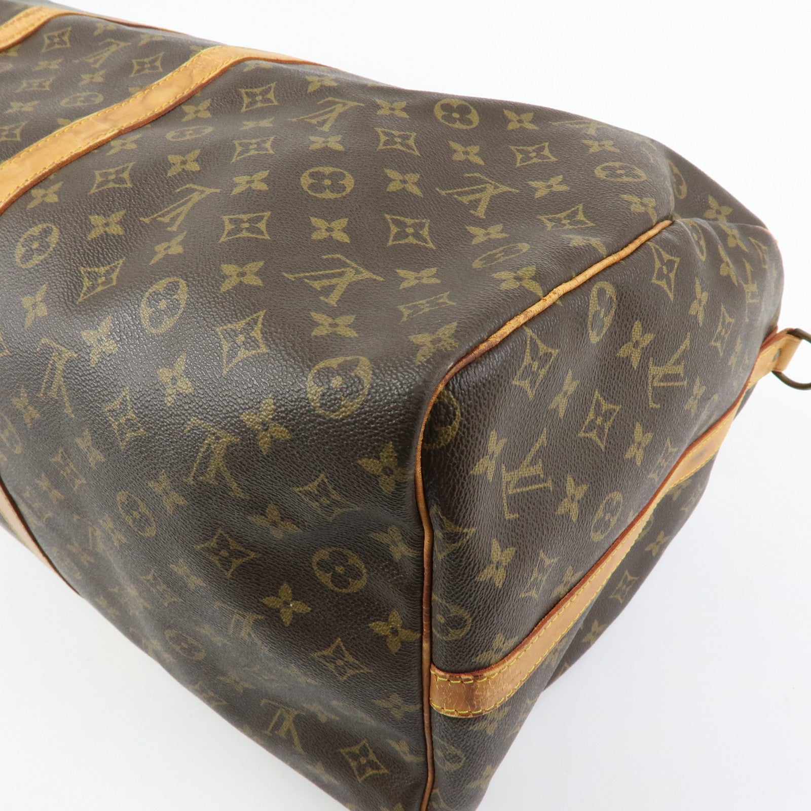 Louis Vuitton Monogram Keep All Bandouliere 60 Boston Bag M41412